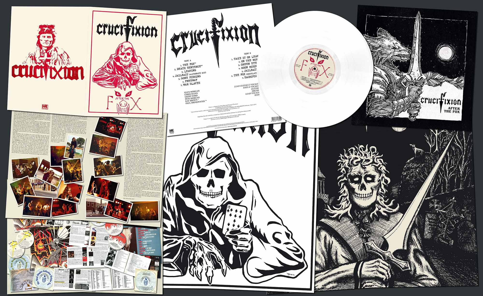 CRUCIFIXION - After the Fox  LP