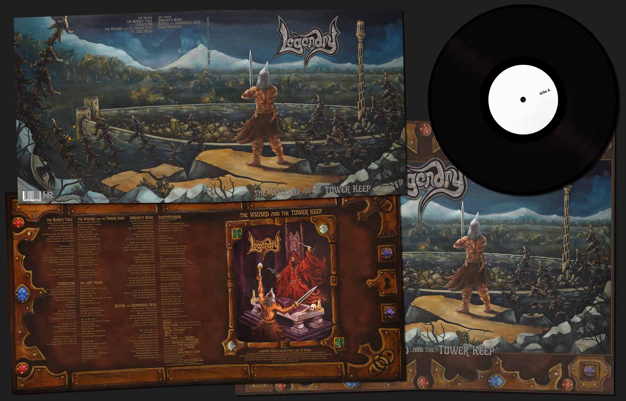 LEGENDRY - The Wizard and the Tower Keep  LP
