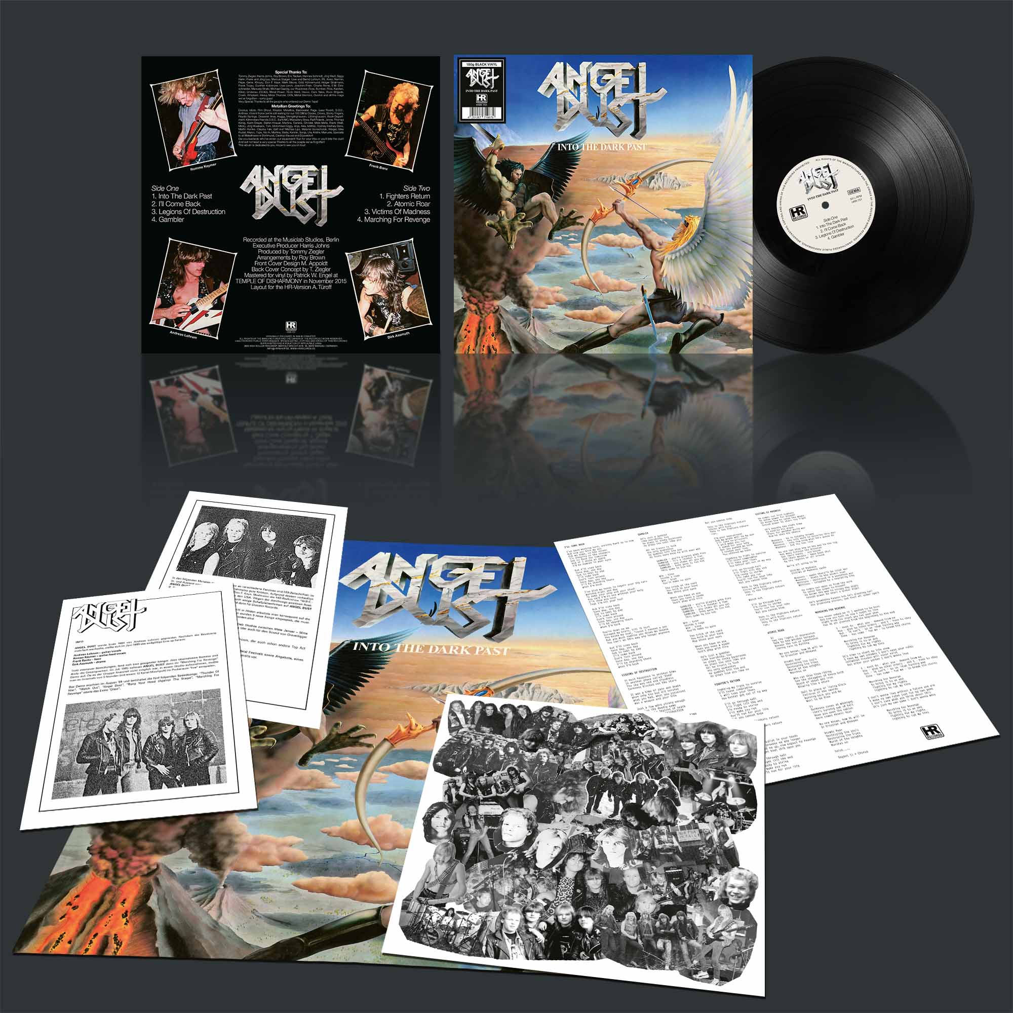 ANGEL DUST - Into the Dark Past  LP