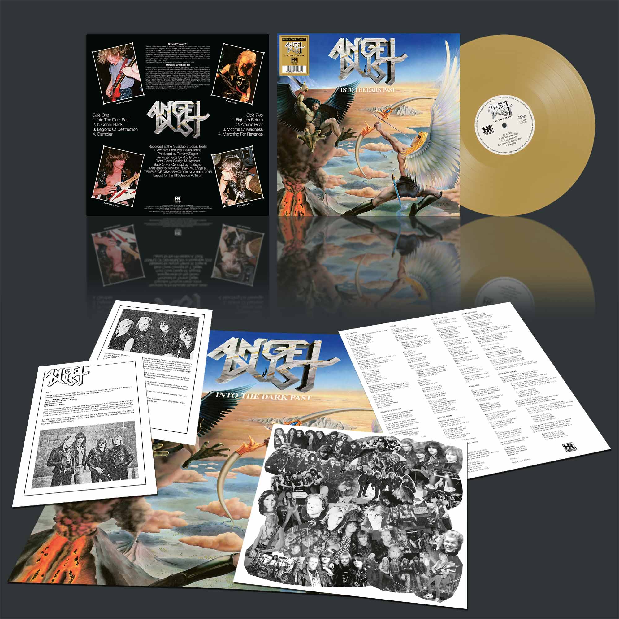 ANGEL DUST - Into the Dark Past  LP