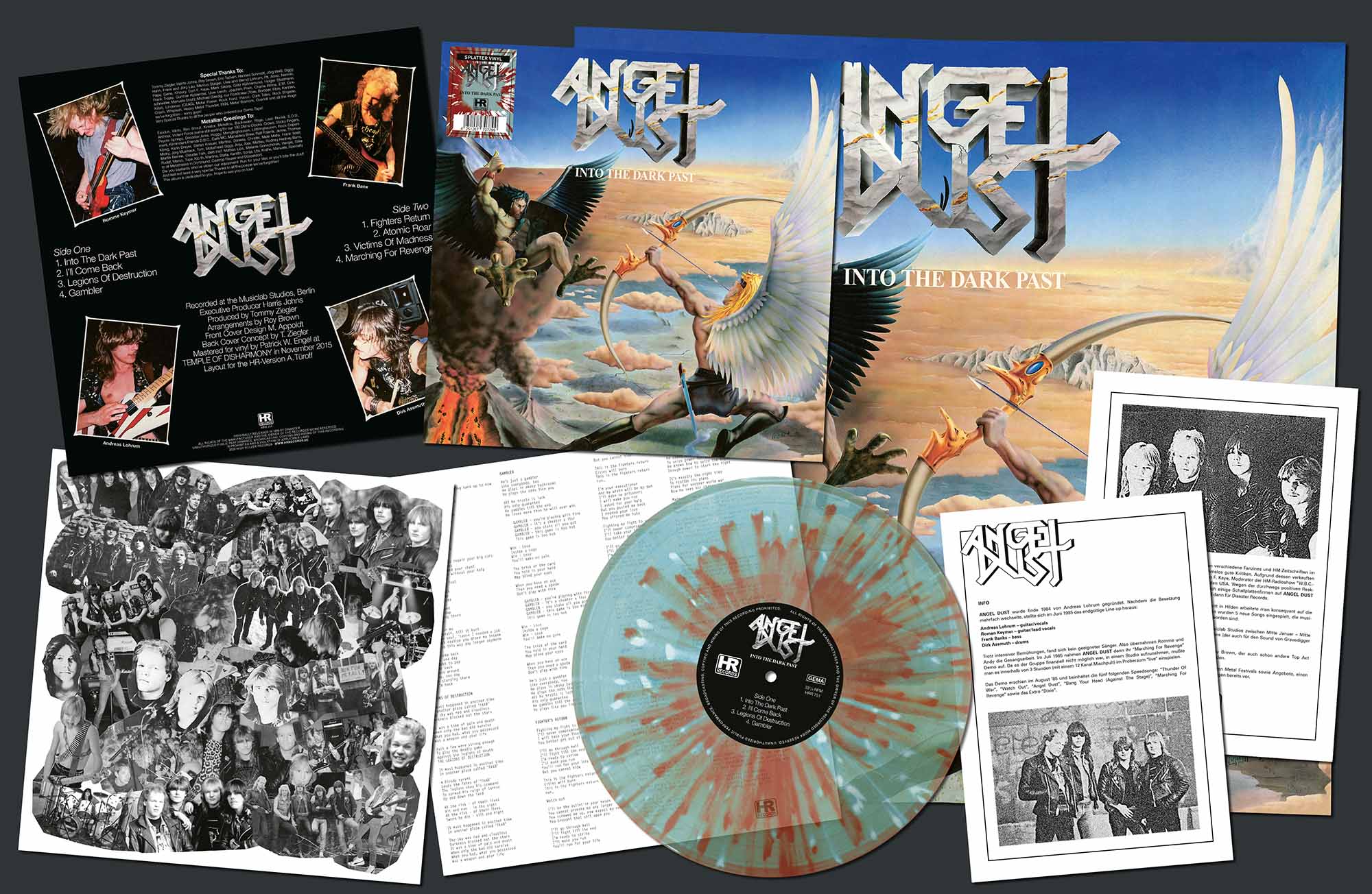ANGEL DUST - Into the Dark Past  LP