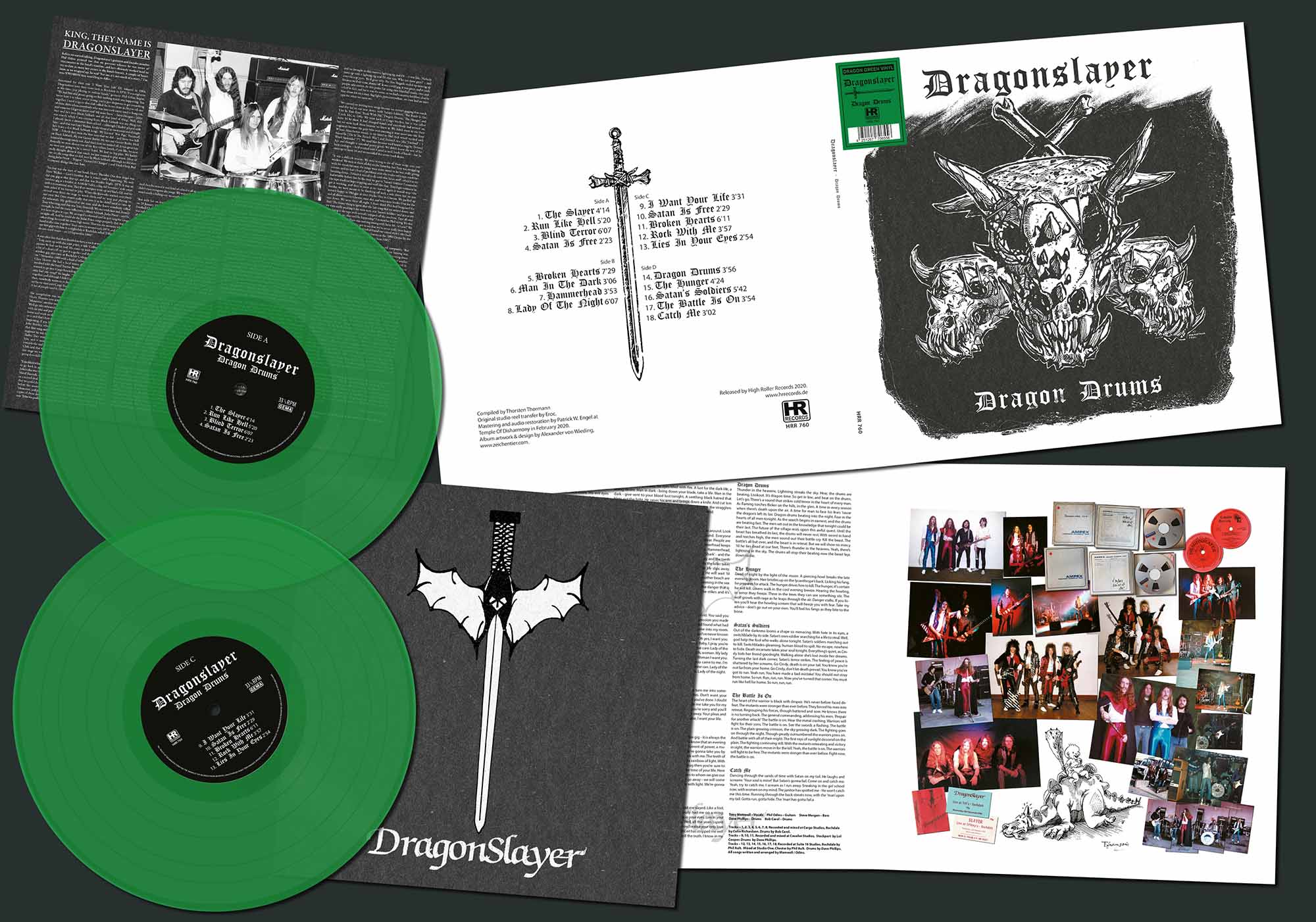 DRAGONSLAYER - Dragon Drums  DLP