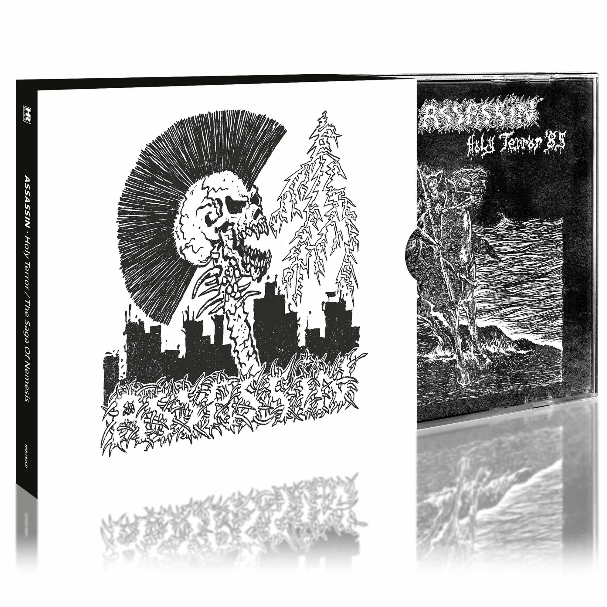 ASSASSIN - Holy Terror/ The Saga of Nemesis  CD