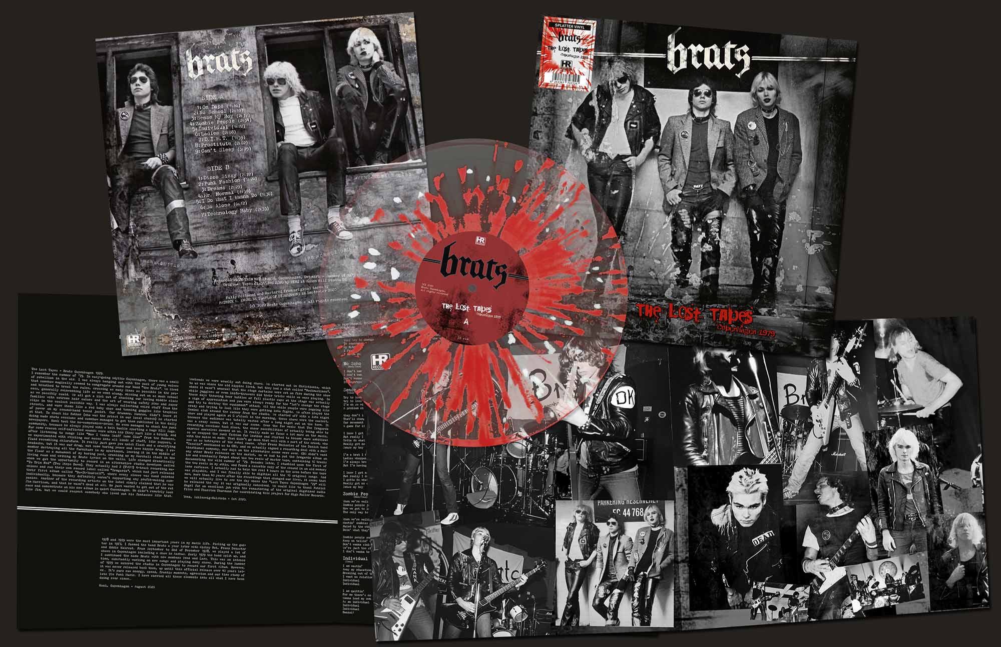 BRATS - The Lost Tapes - Copenhagen 1979  LP