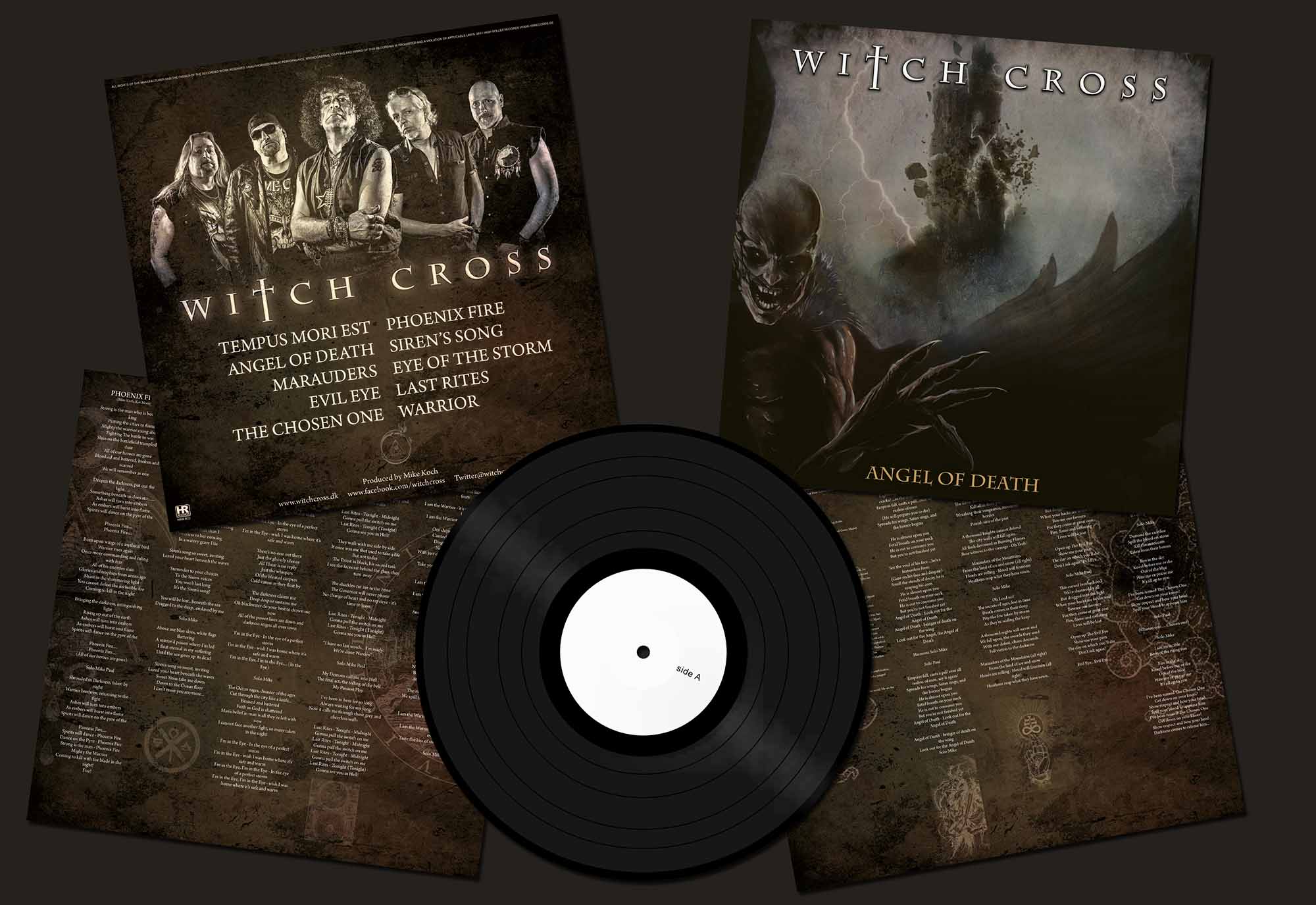 WITCH CROSS - Angel of Death  LP