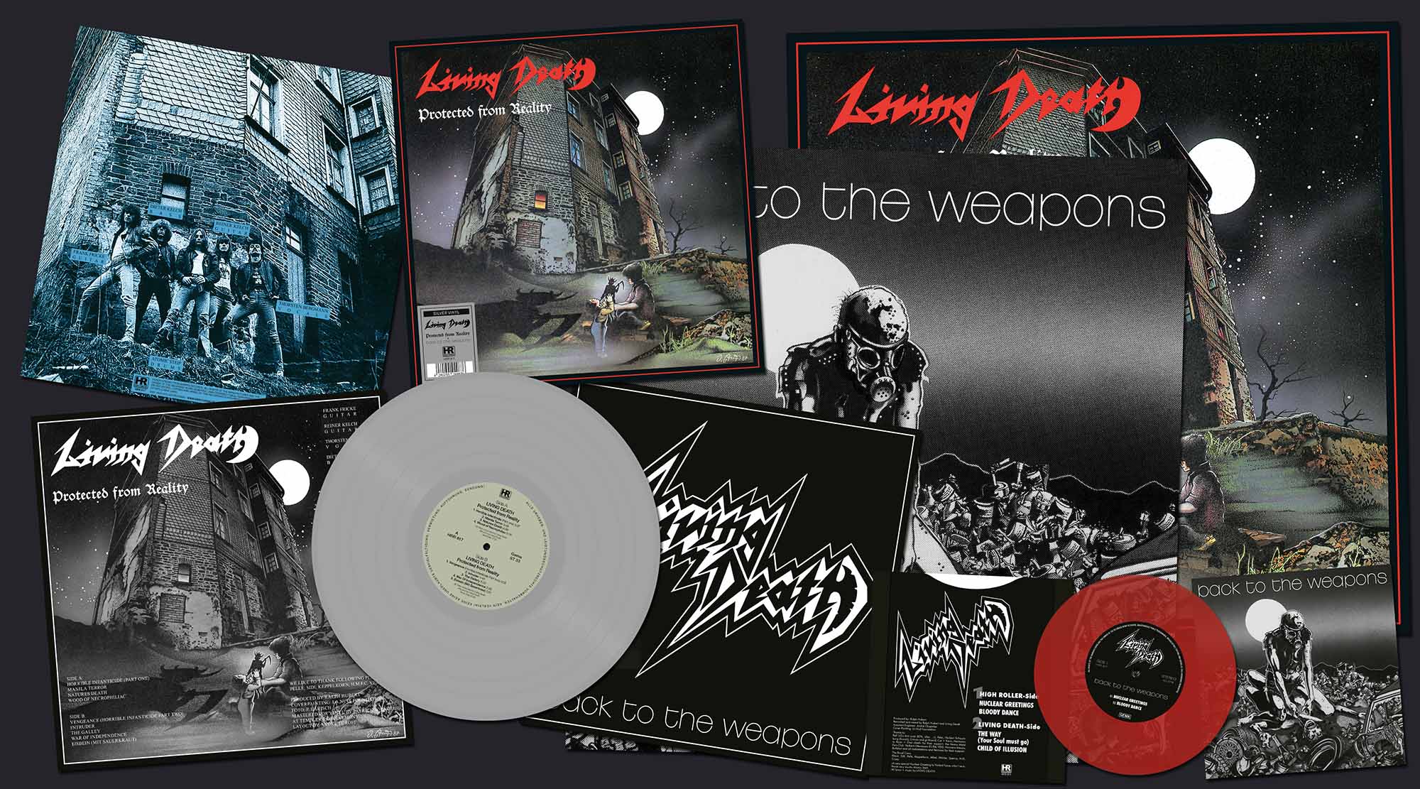 LIVING DEATH - Protected from Reality  LP+7