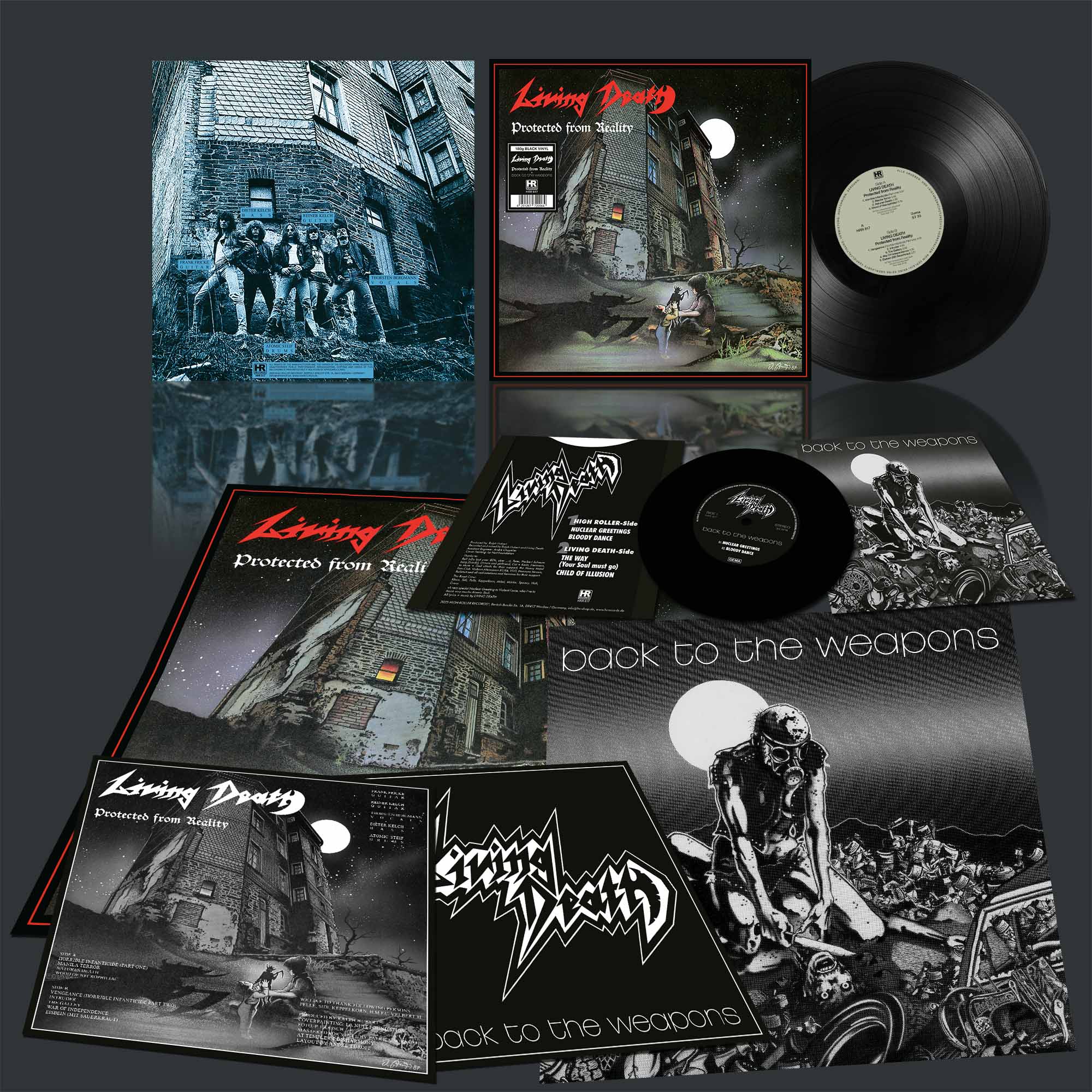 LIVING DEATH - Protected from Reality  LP+7