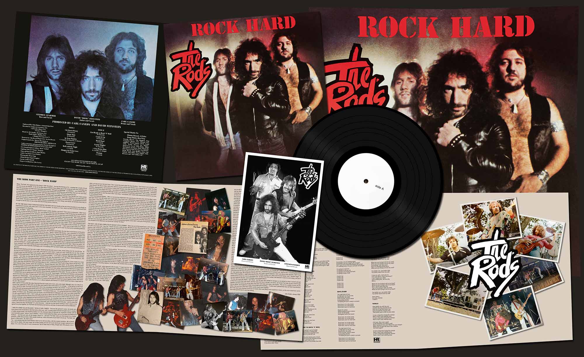 THE RODS - Rock Hard  LP