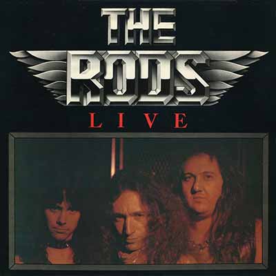 THE RODS - Live  LP