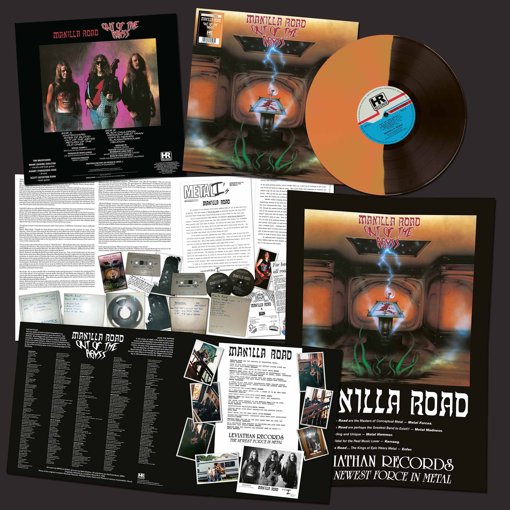 MANILLA ROAD - Out of the Abyss  LP