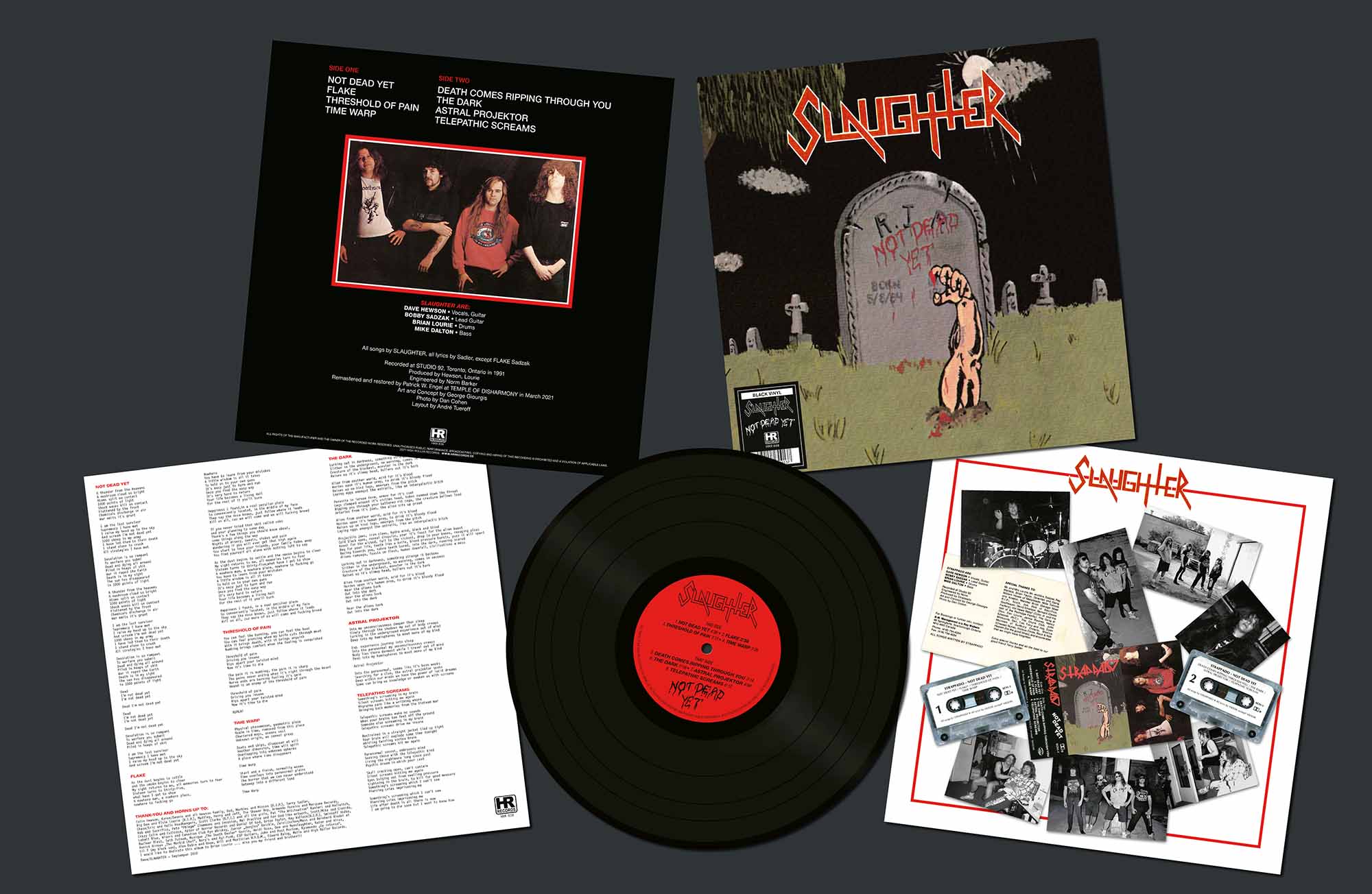SLAUGHTER - Not Dead Yet  LP