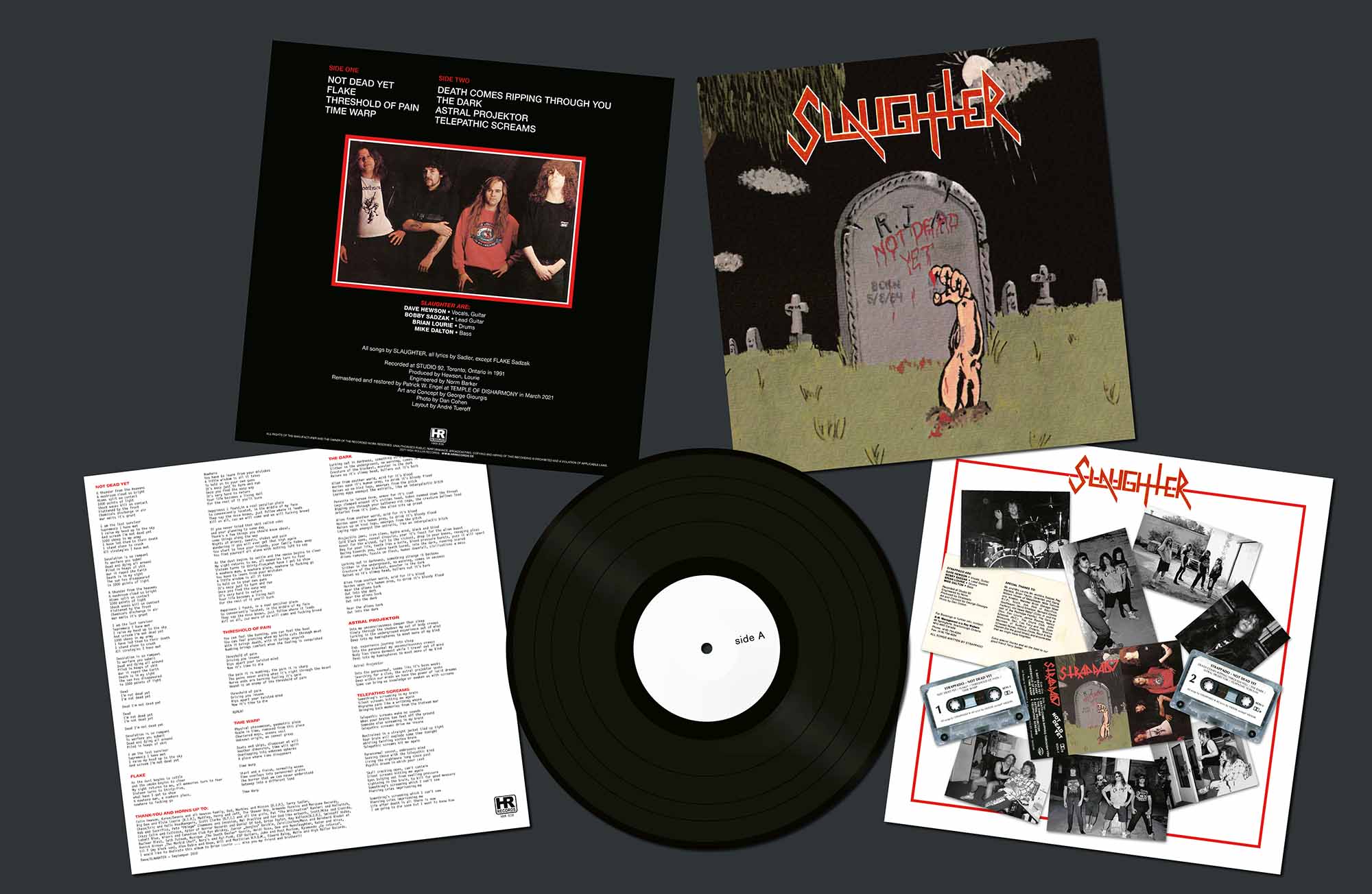 SLAUGHTER - Not Dead Yet  LP