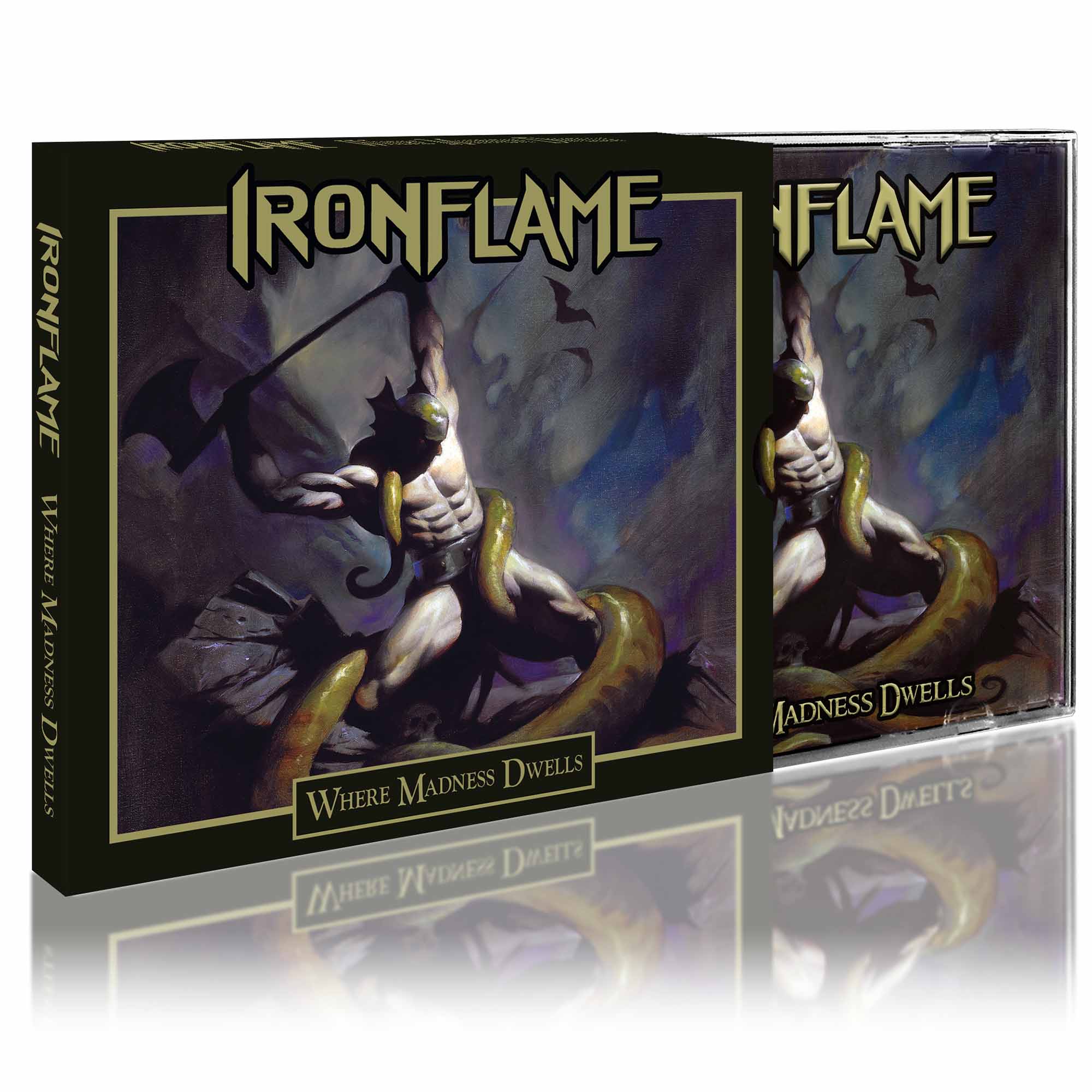 IRONFLAME - Where Madness Dwells  CD