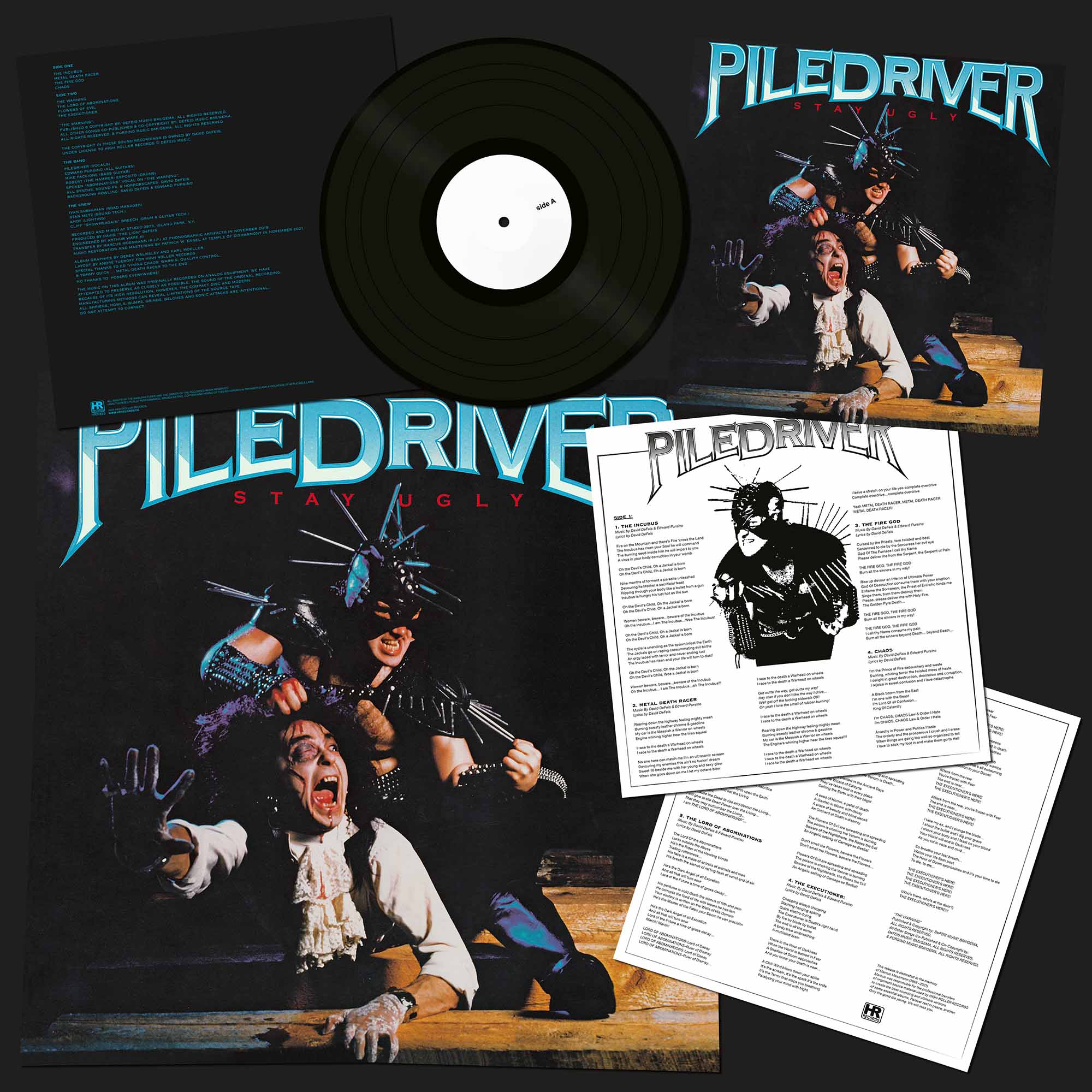 PILEDRIVER - Stay Ugly  LP