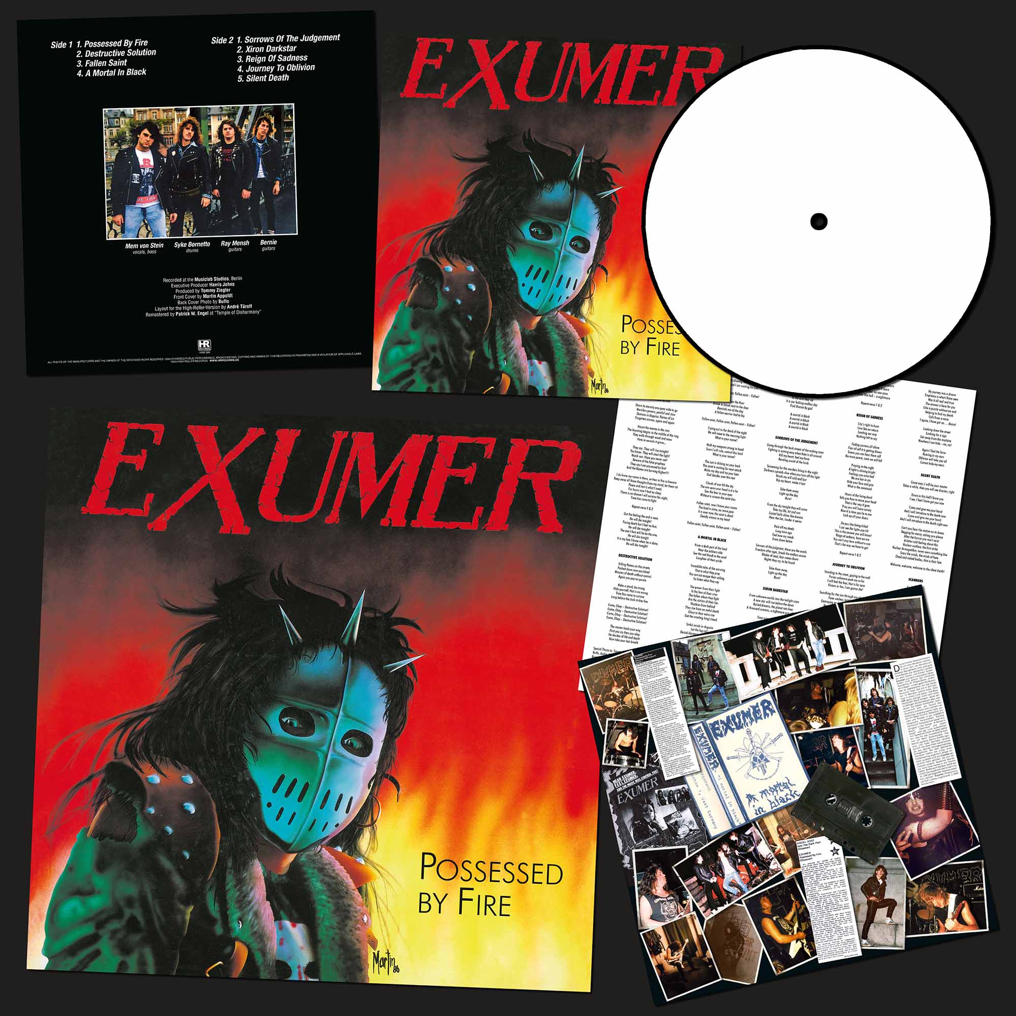 EXUMER - Possessed by Fire  PICTURE LP