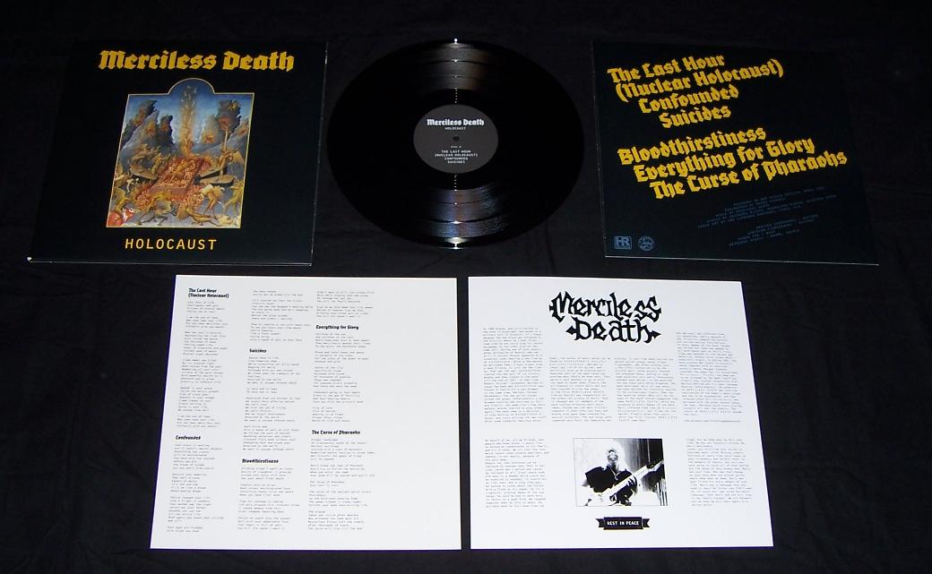 MERCILESS DEATH - Holocaust  LP