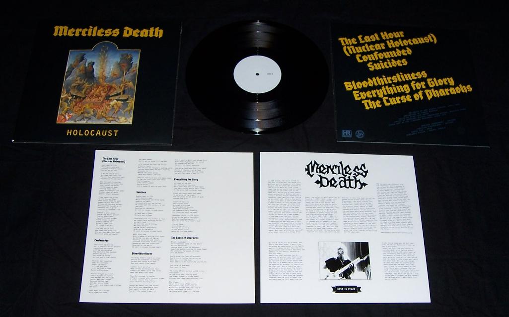 MERCILESS DEATH - Holocaust  LP