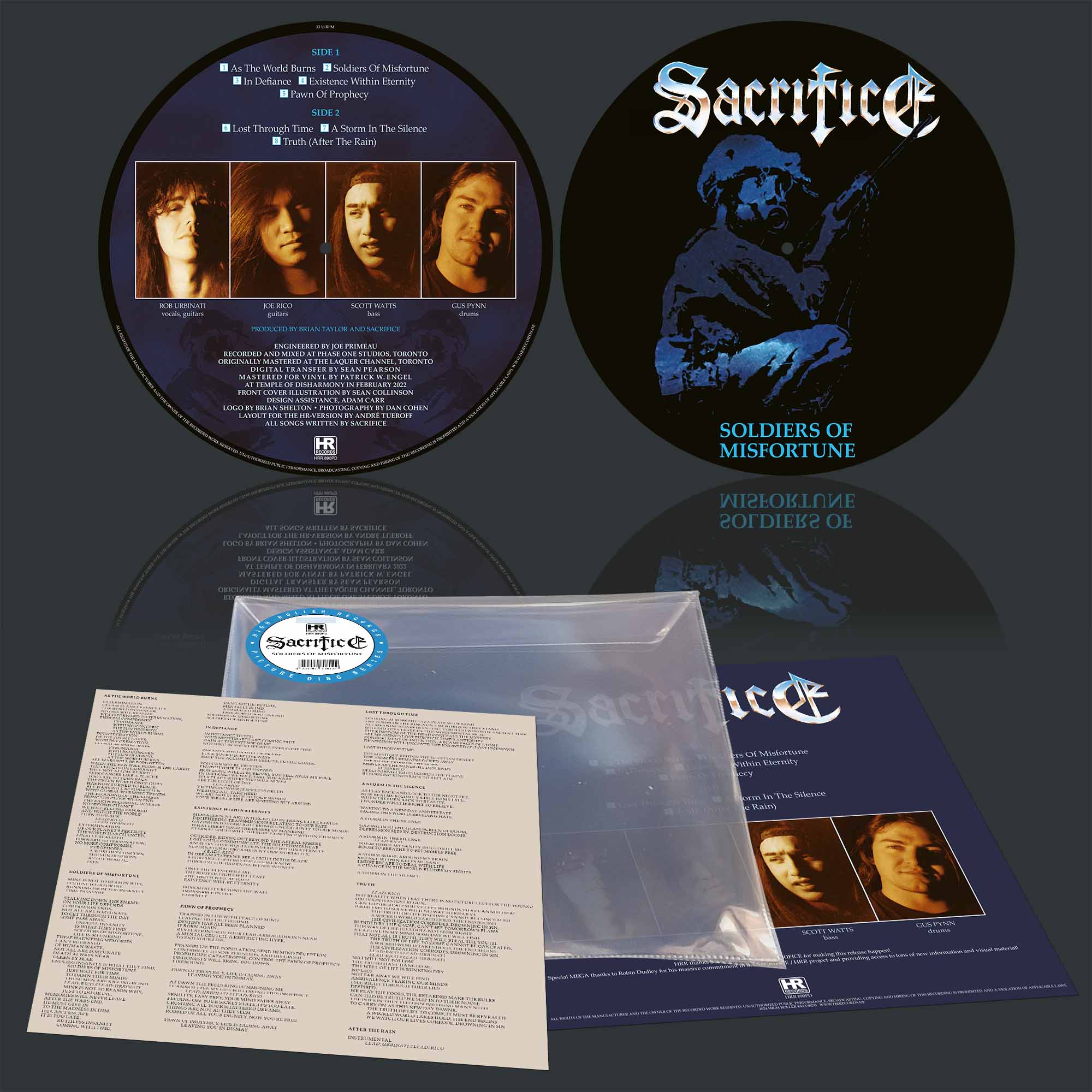 SACRIFICE - Soldiers of Misfortune  LP