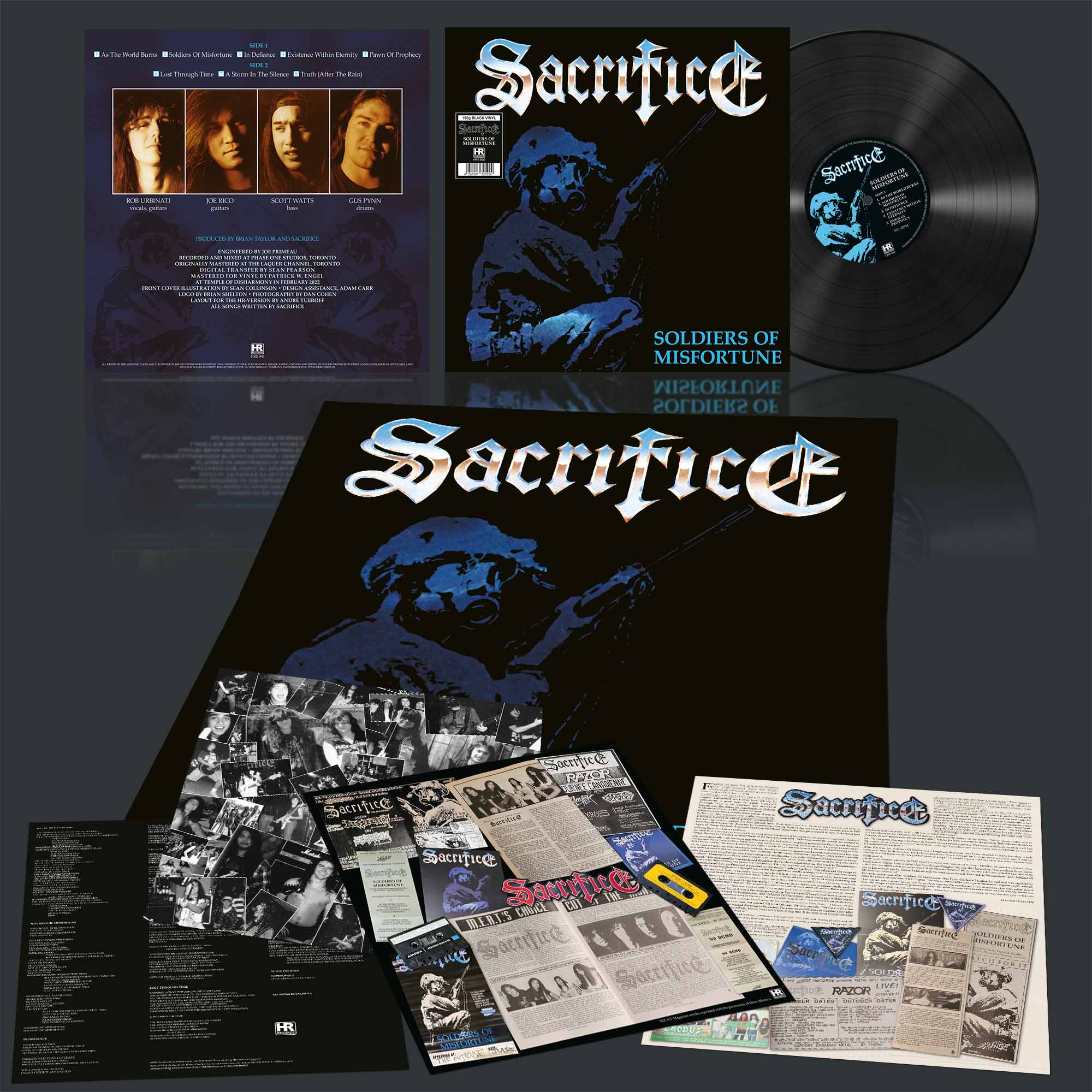 SACRIFICE - Soldiers of Misfortune  LP