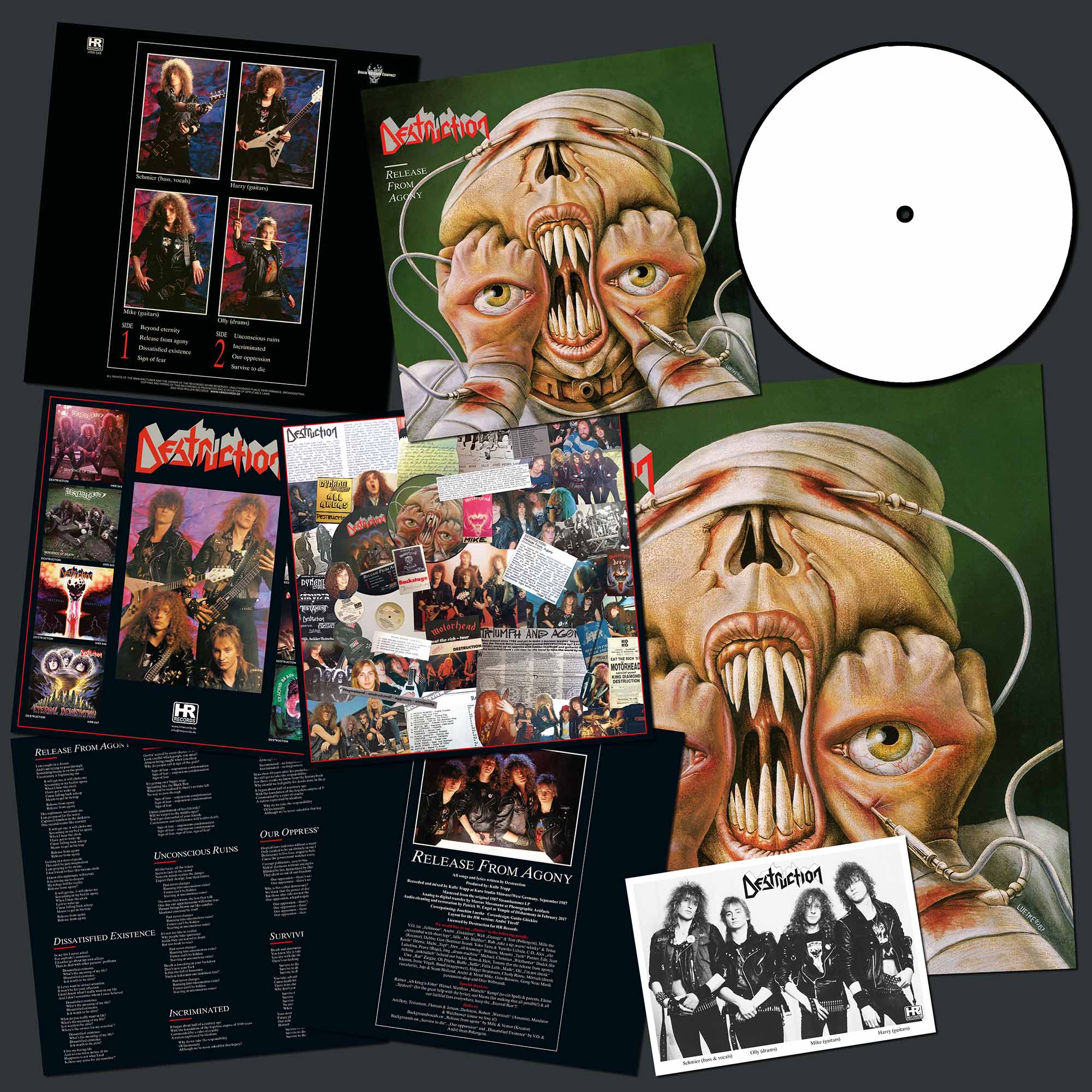 DESTRUCTION - Release from Agony  PICTURE LP