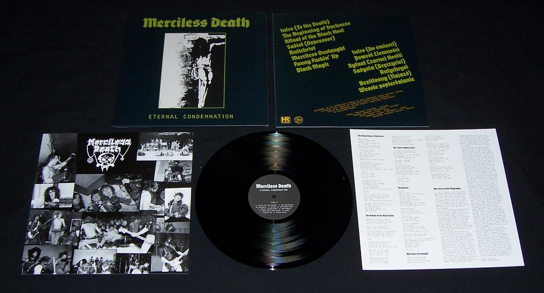 MERCILESS DEATH - Eternal Condemnation  LP
