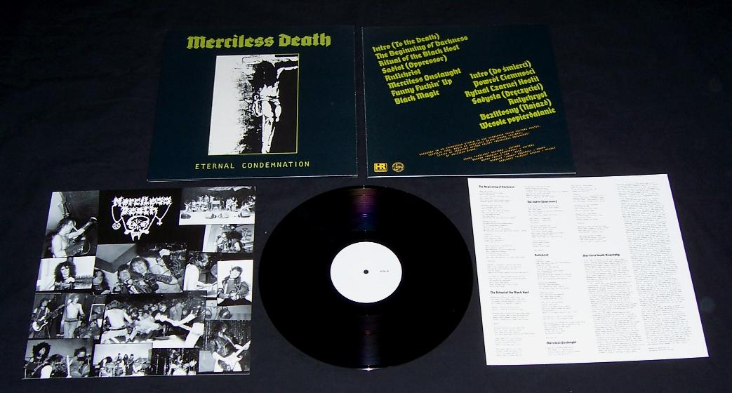 MERCILESS DEATH - Eternal Condemnation  LP