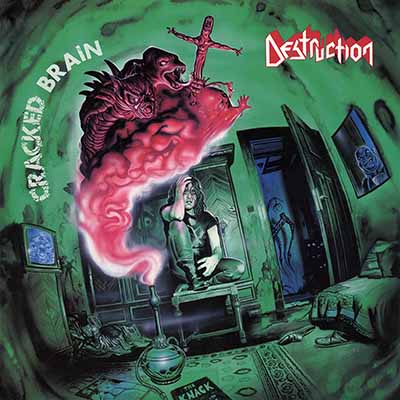 DESTRUCTION - Cracked Brain  PICTURE LP