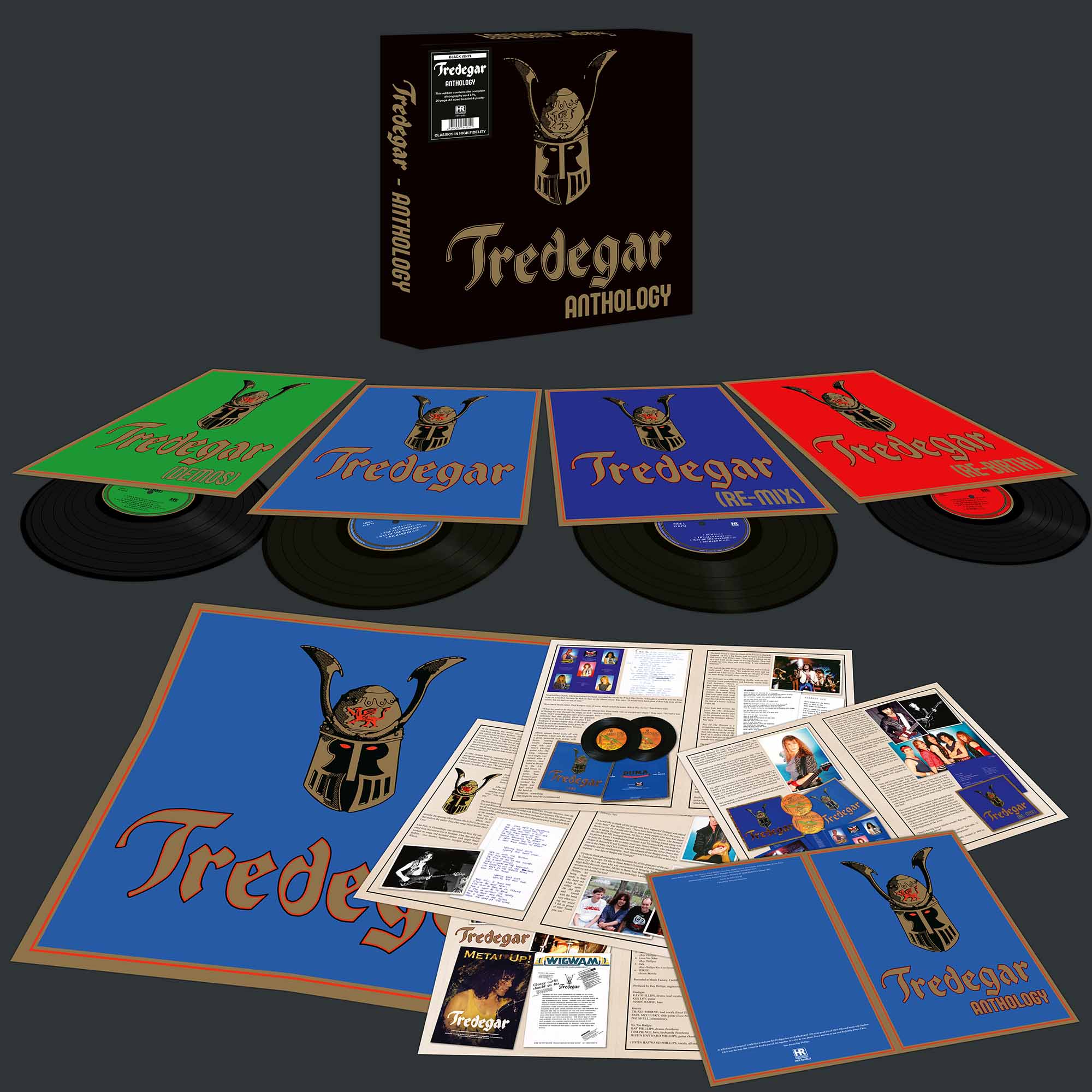 TREDEGAR - Anthology  4LP BOXSET