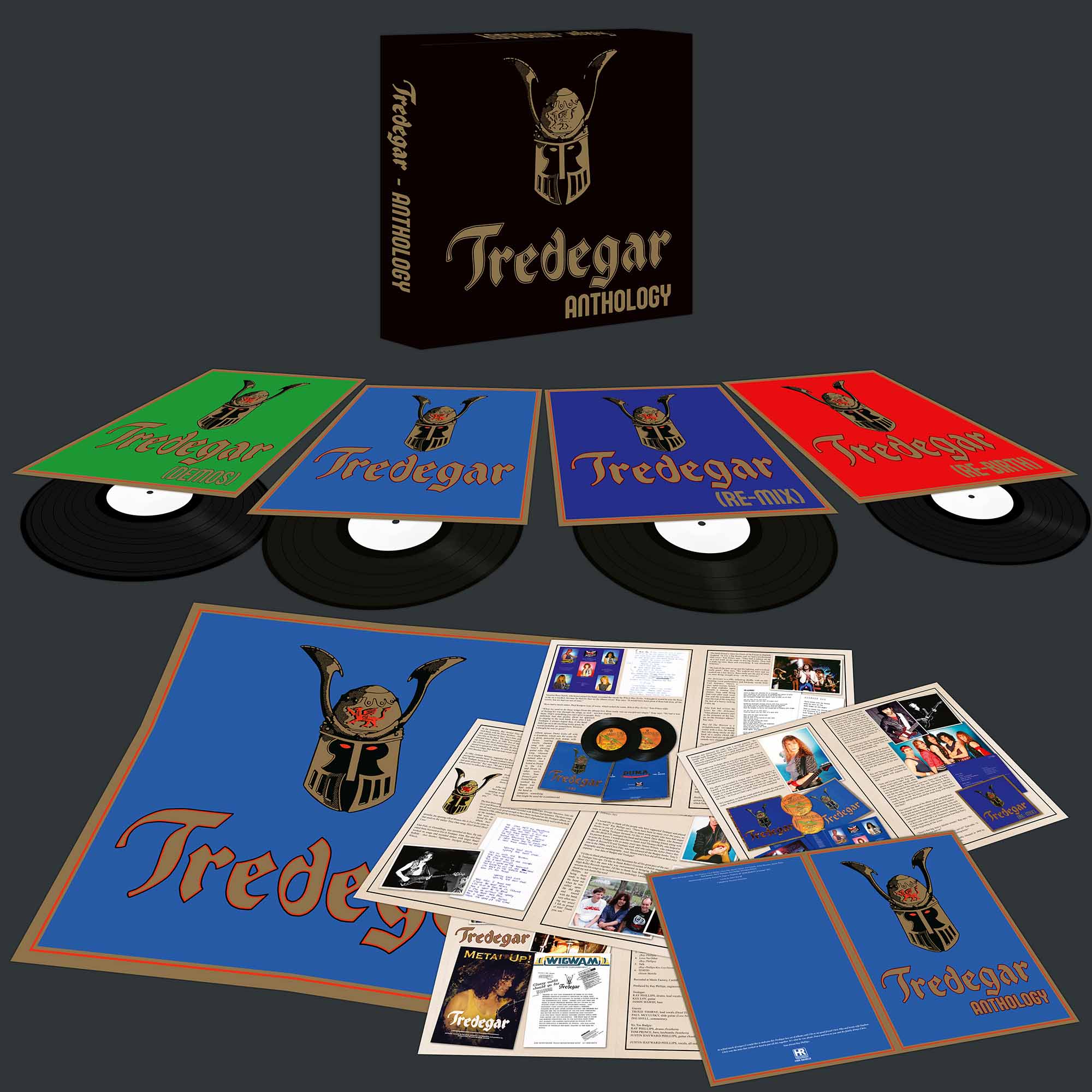 TREDEGAR - Anthology  4LP BOXSET