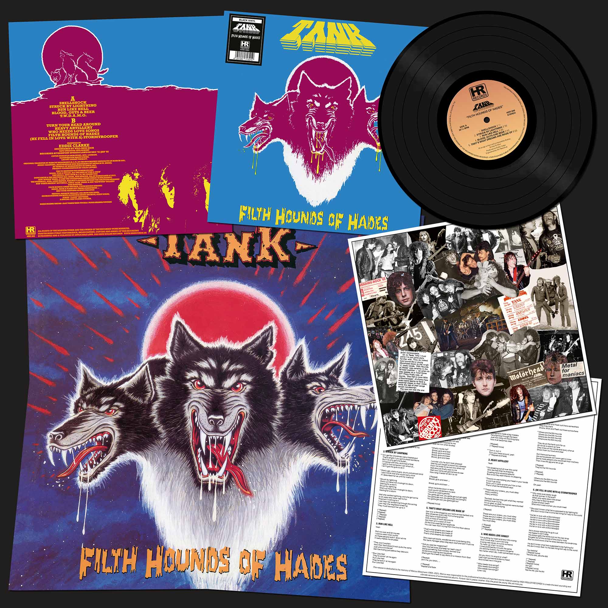 TANK - Filth Hounds of Hades  LP