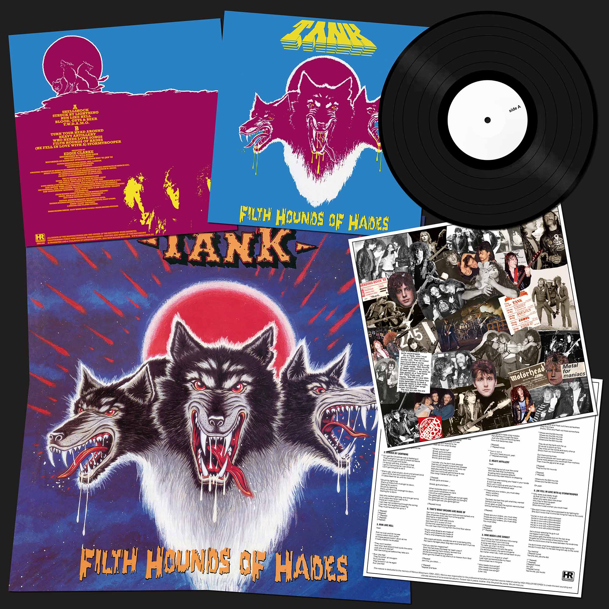 TANK - Filth Hounds of Hades  LP