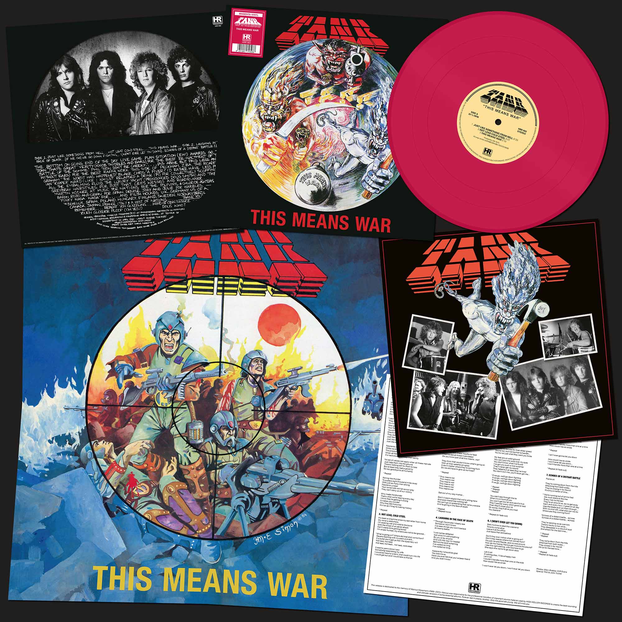 TANK - This Means War  LP