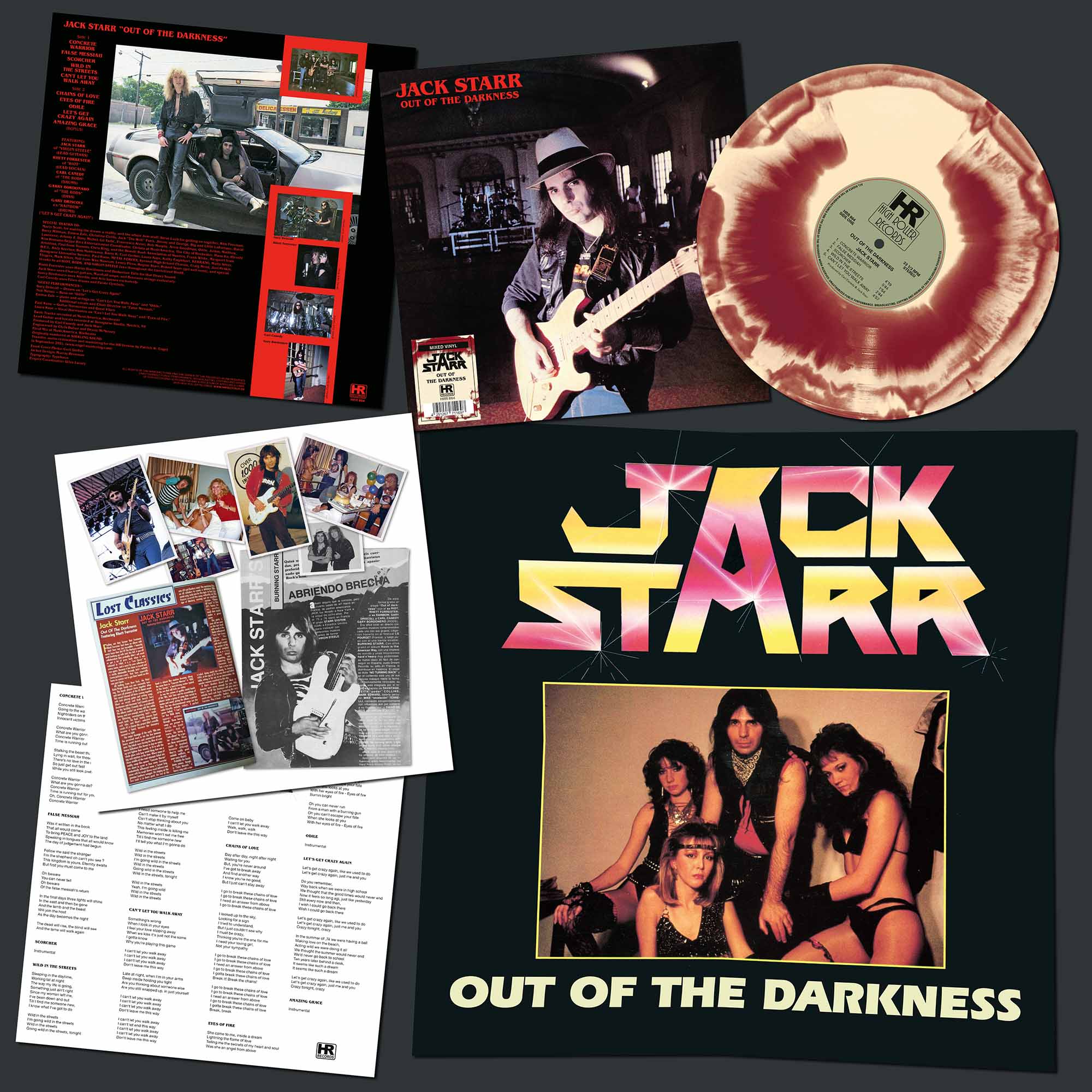 JACK STARR - Out of the Darkness  LP