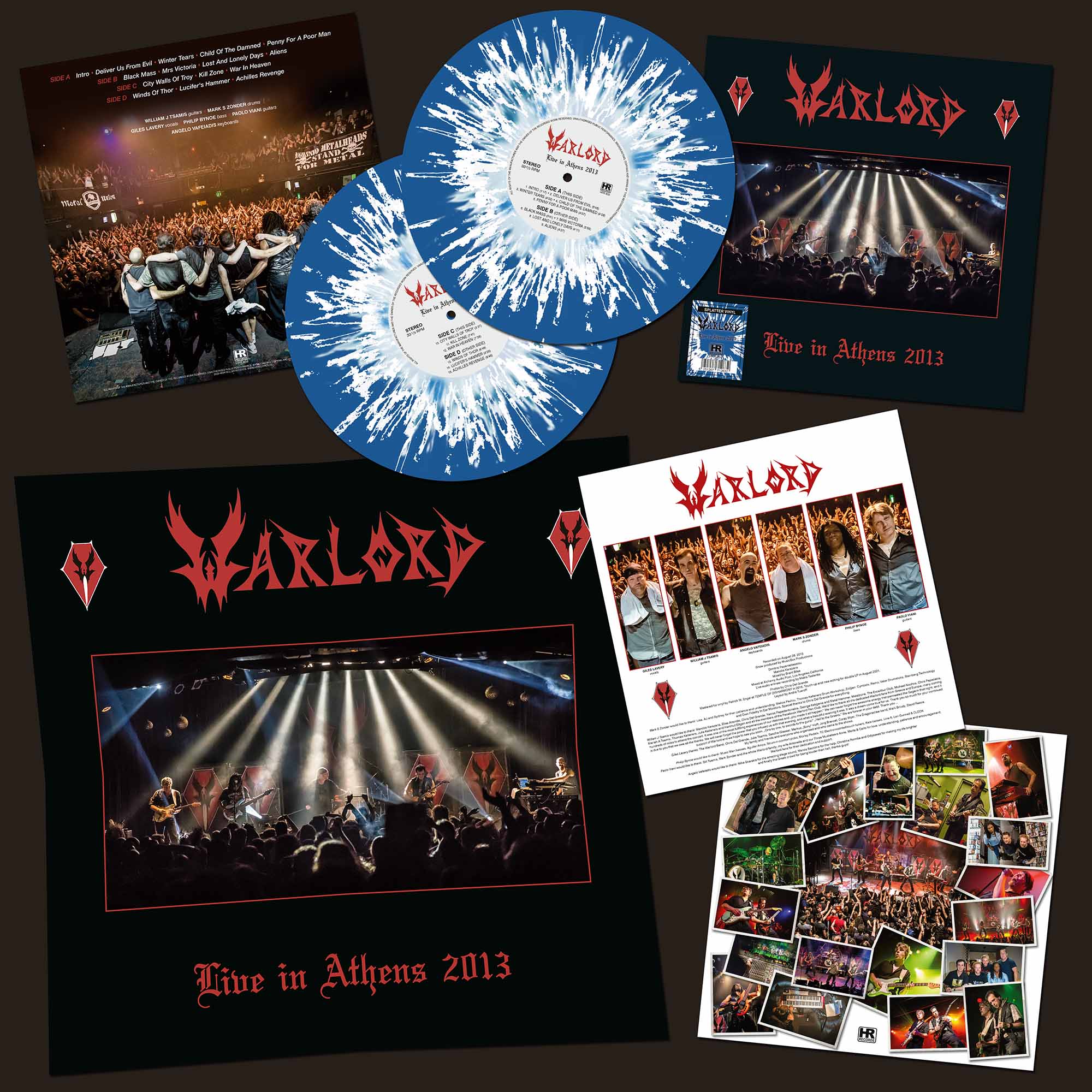 WARLORD - Live in Athens 2013  DLP
