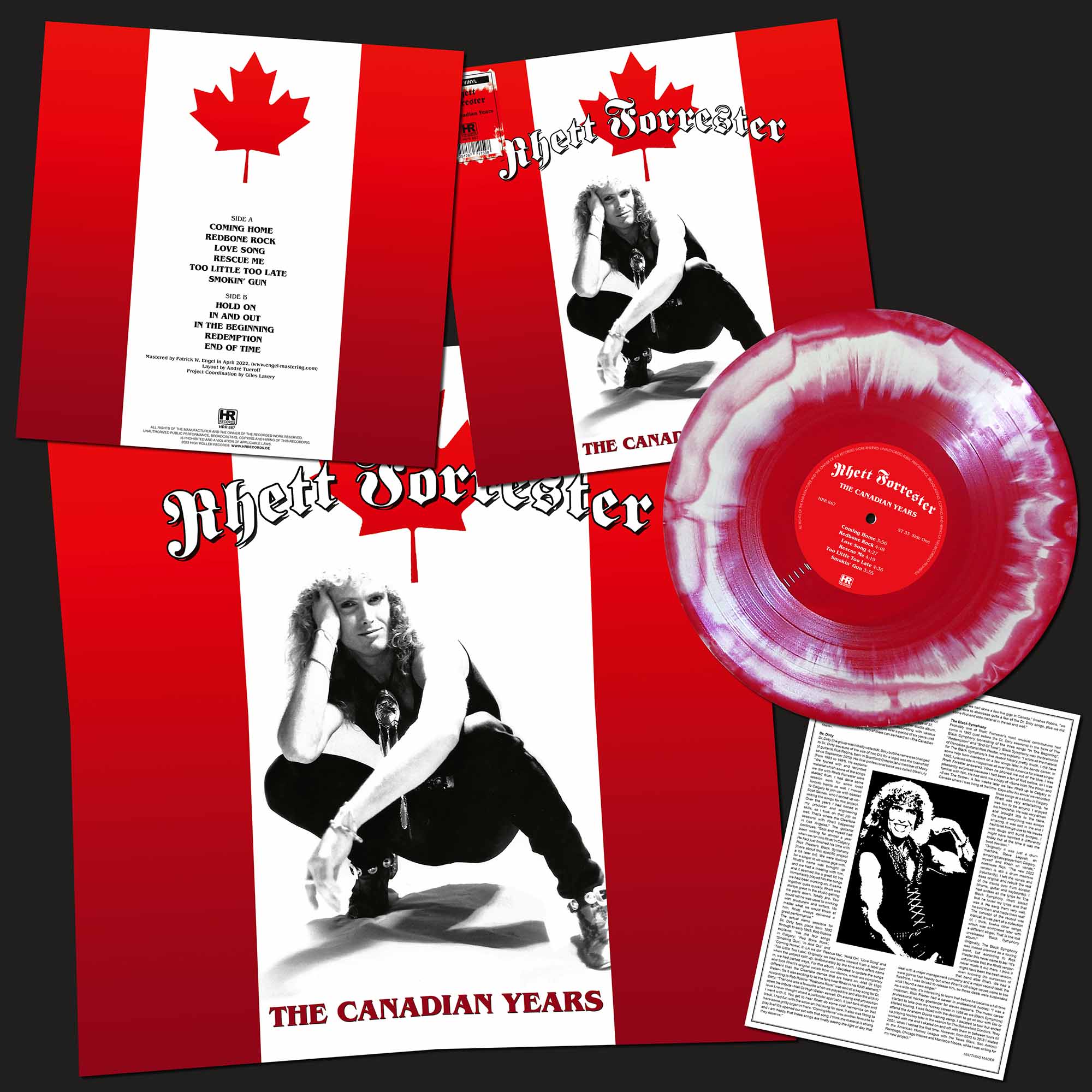 RHETT FORRESTER - The Canadian Years  LP