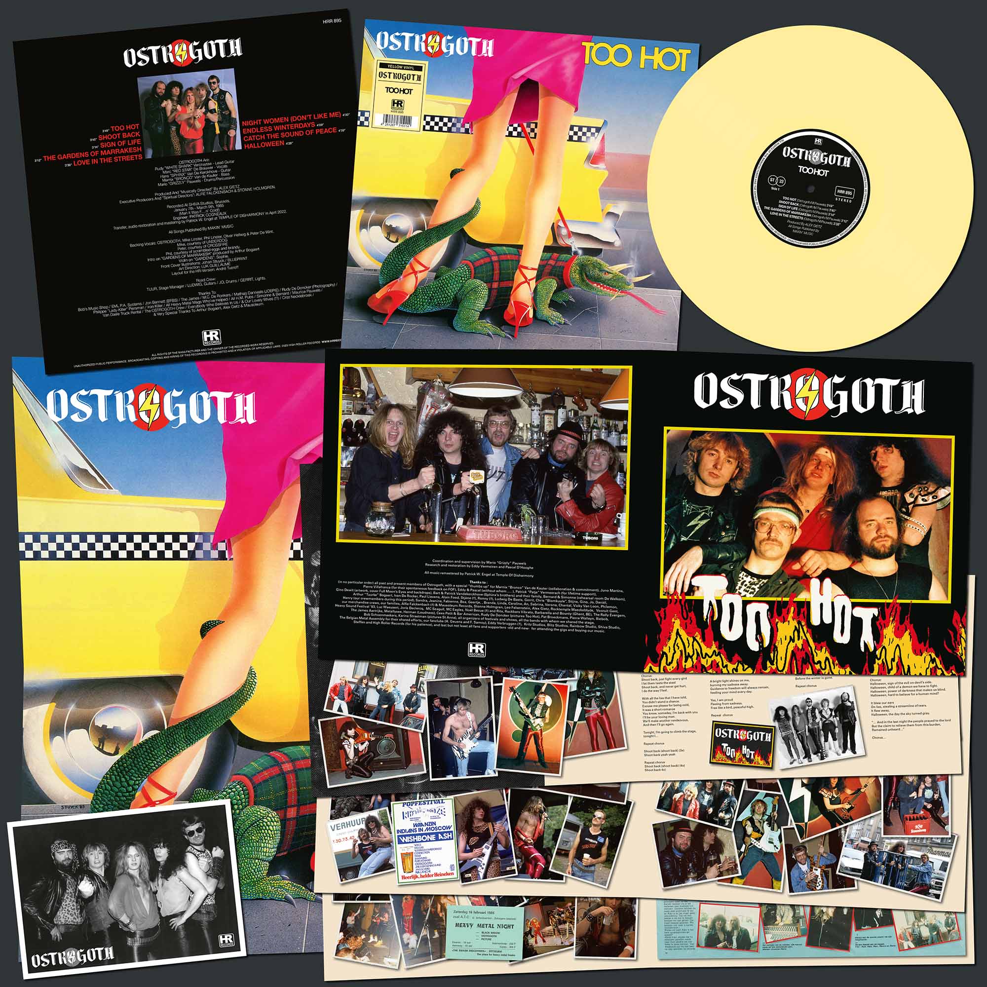 OSTROGOTH - Too Hot  LP