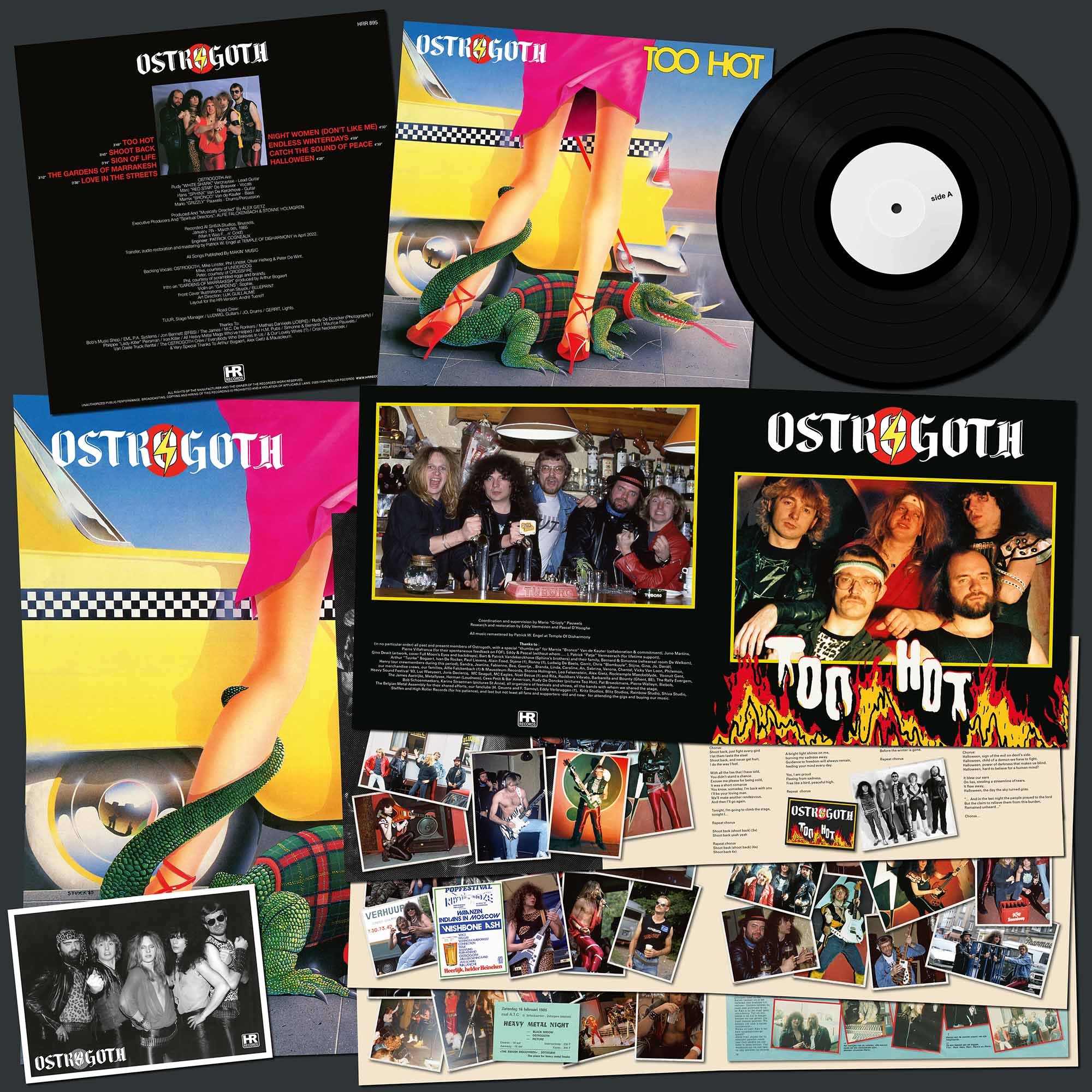 OSTROGOTH - Too Hot  LP