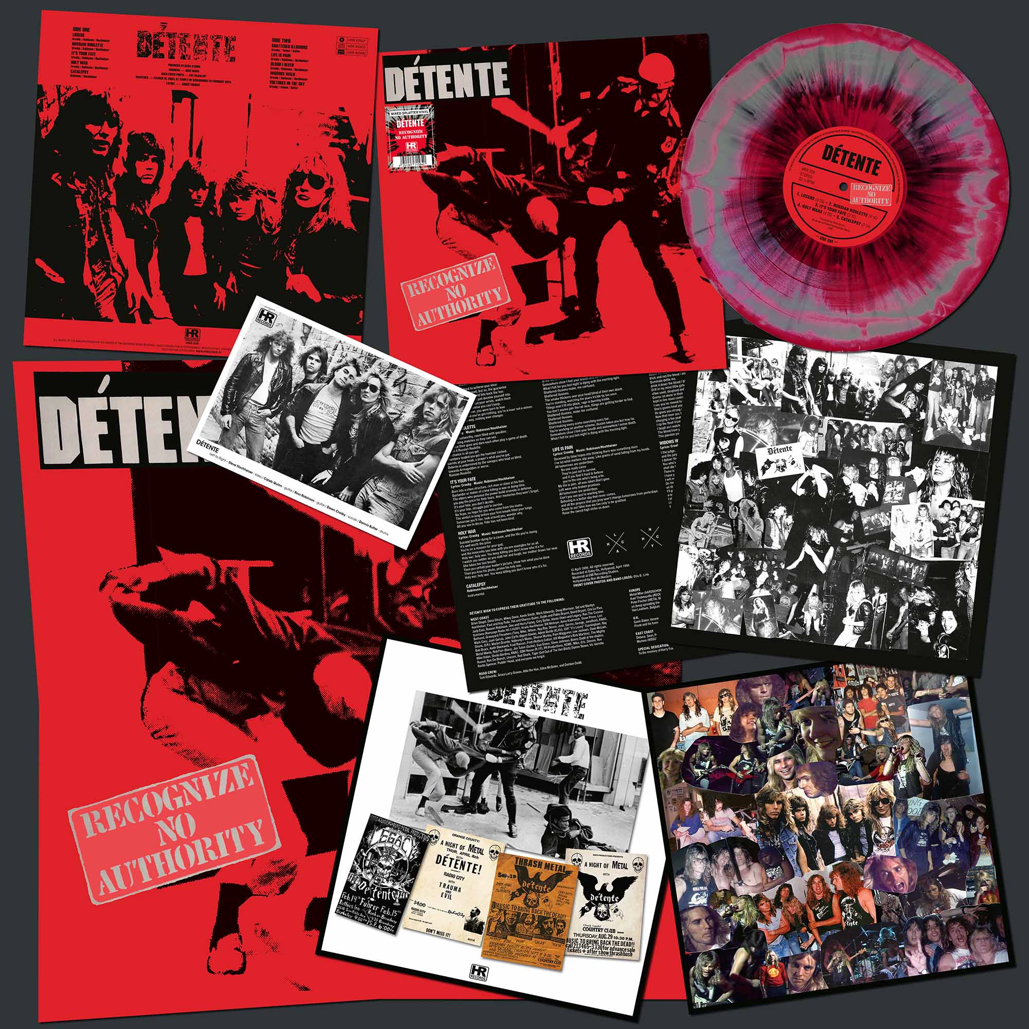 DÉTENTE - Recognize No Authority  LP