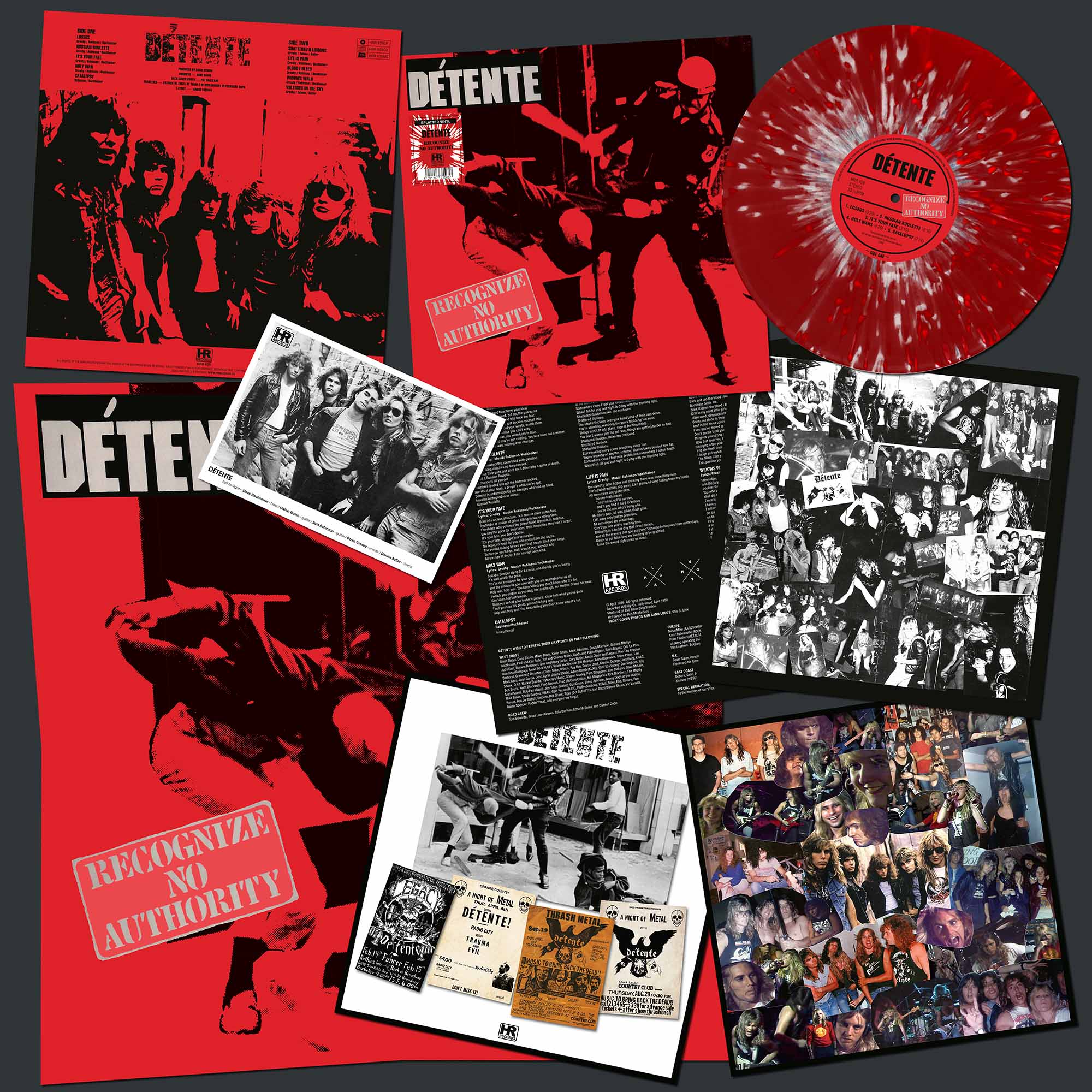 DÉTENTE - Recognize No Authority  LP