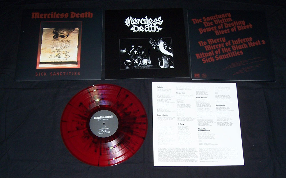 MERCILESS DEATH - Sick Sanctities  LP