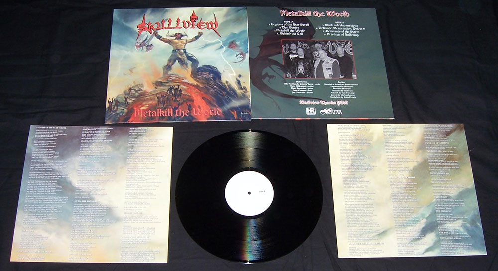 SKULLVIEW - Metalkill The World LP