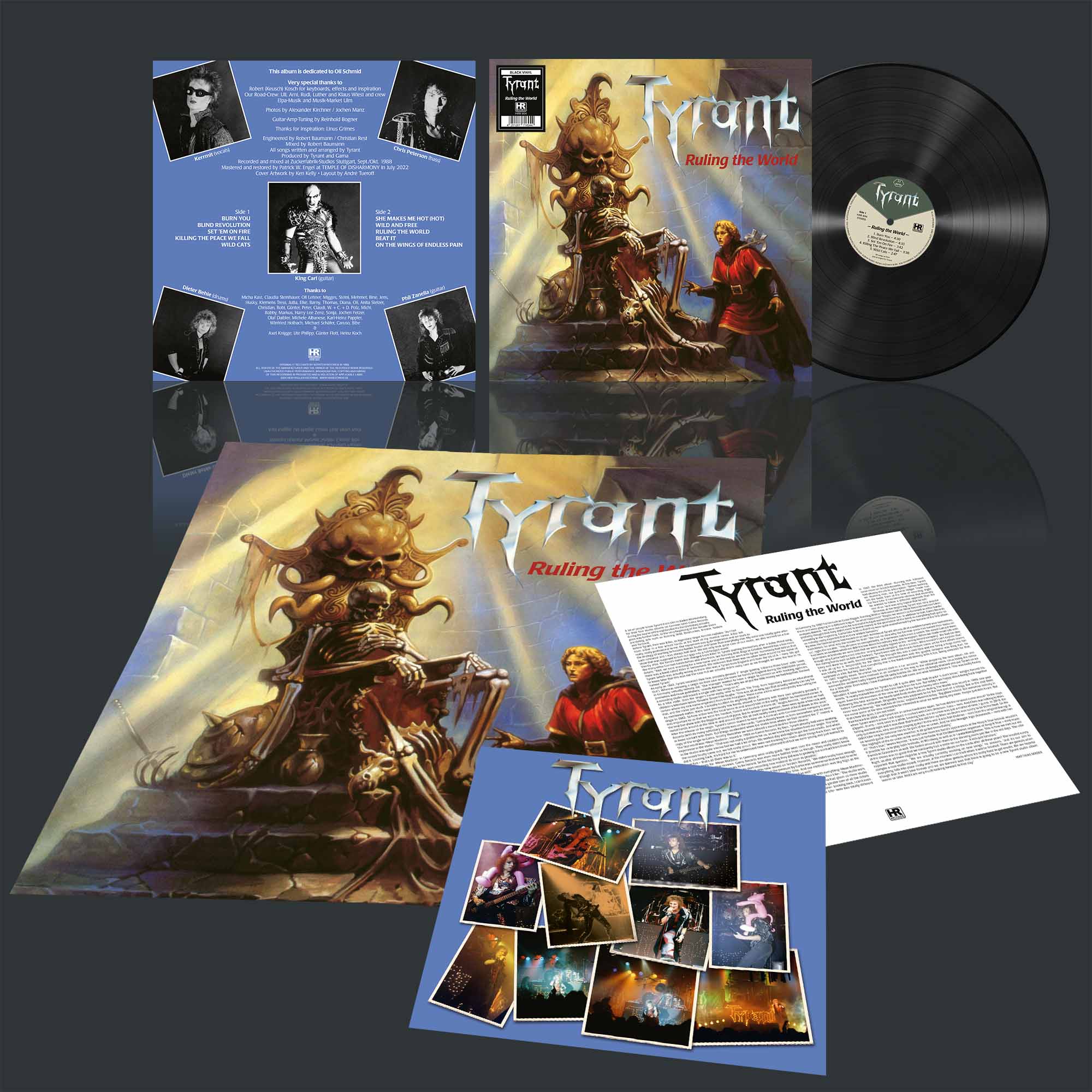 TYRANT - Ruling the World  LP