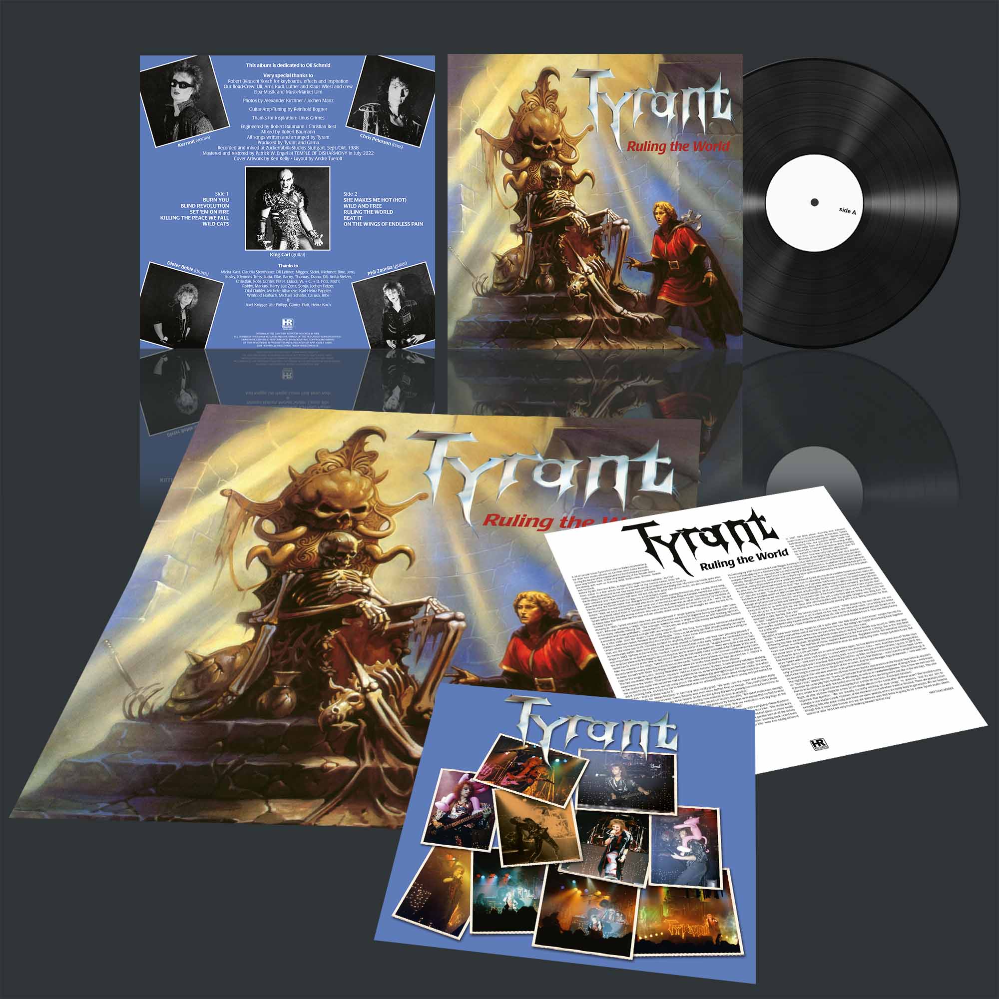 TYRANT - Ruling the World  LP