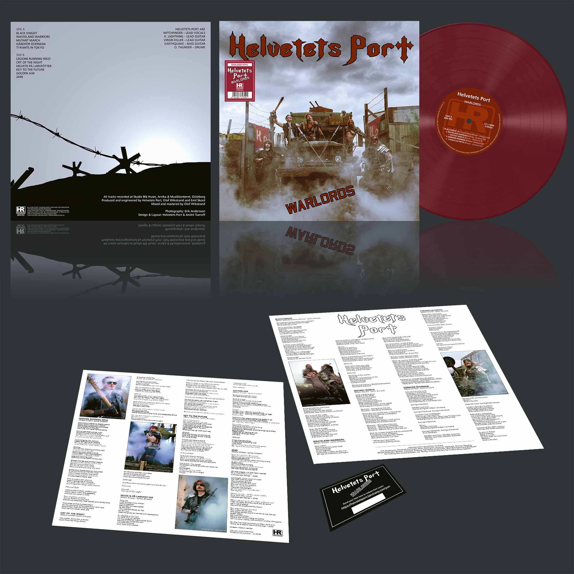 HELVETETS PORT - Warlords  LP