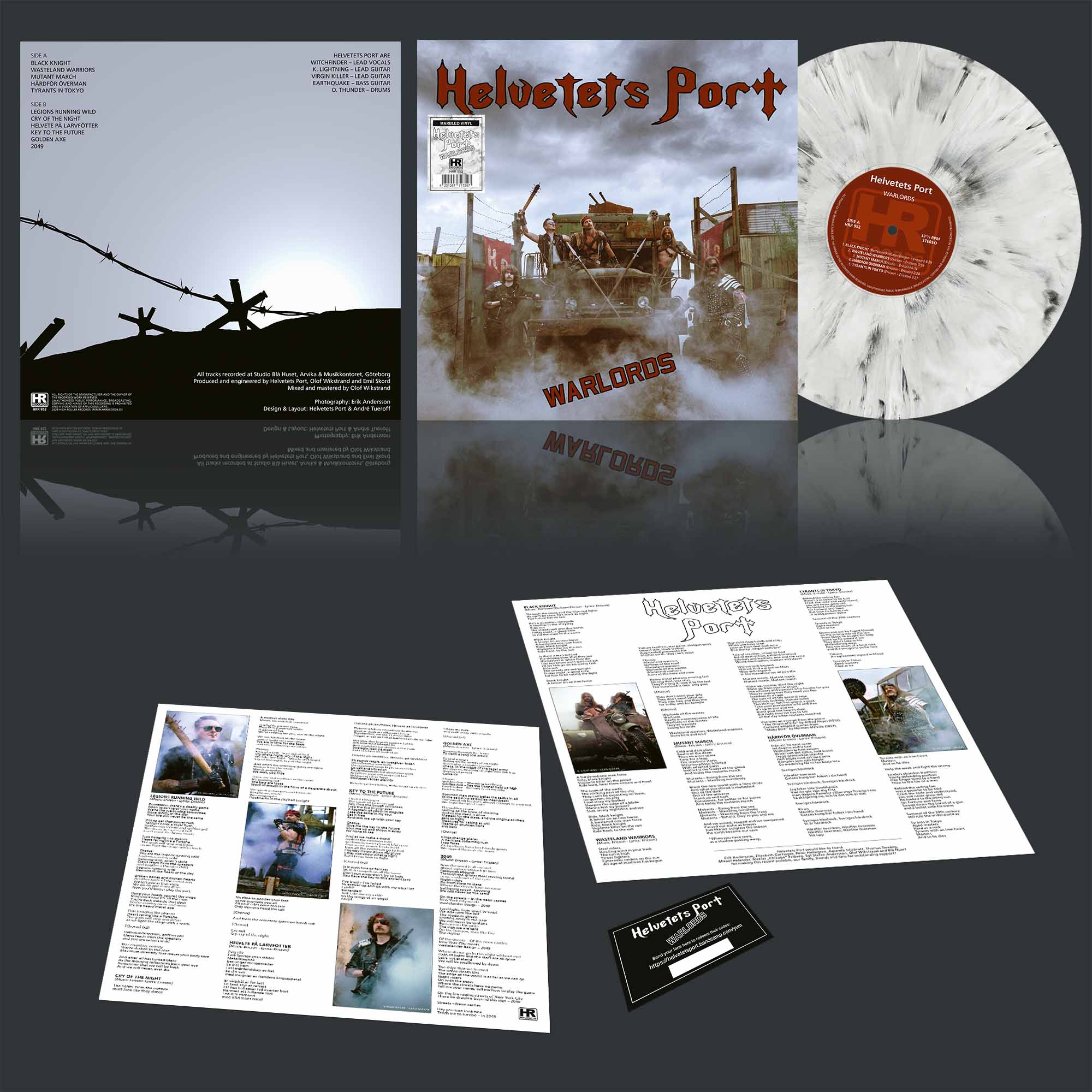 HELVETETS PORT - Warlords  LP