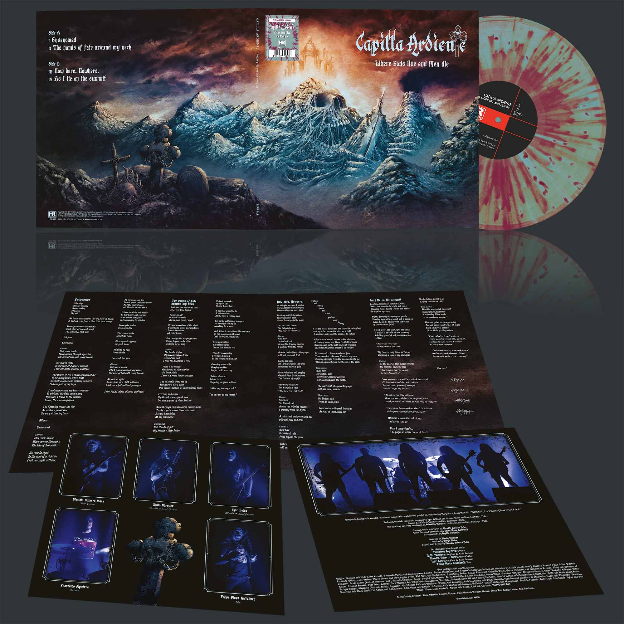 CAPILLA ARDIENTE - Where Gods Live and Men Die  LP