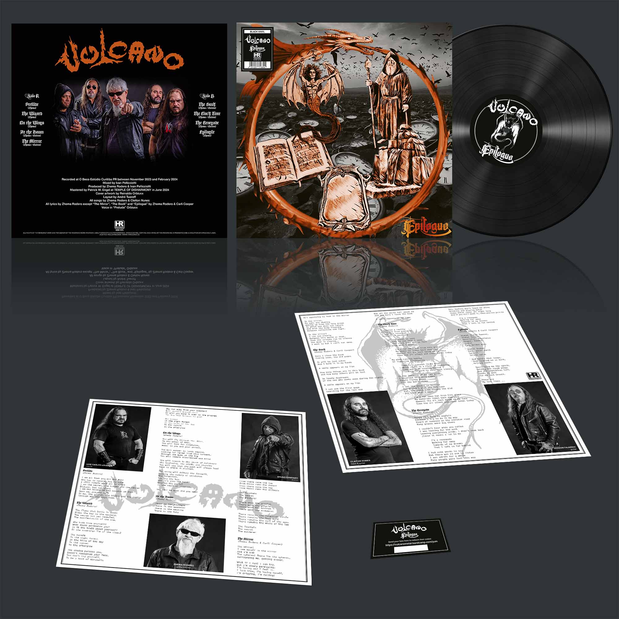 VULCANO - Epilogue  LP