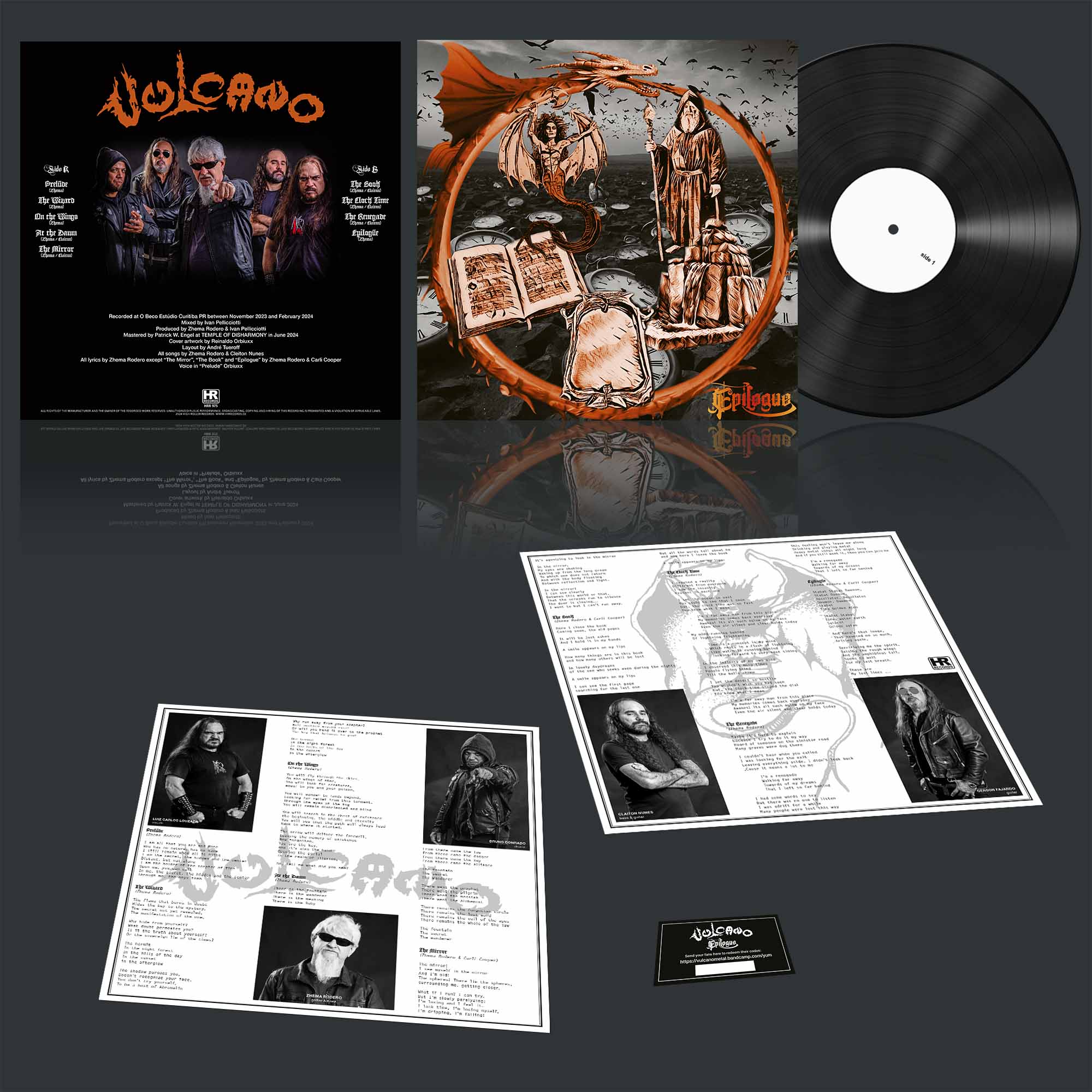 VULCANO - Epilogue  LP