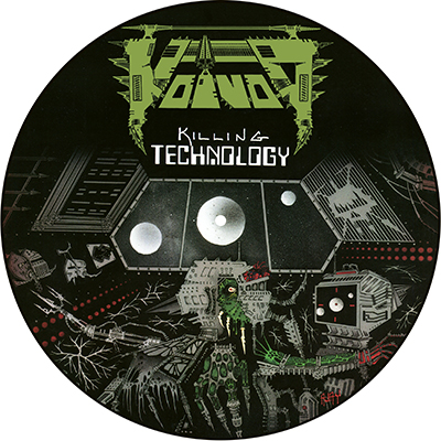 VOIVOD - Killing Technology  LP  PICTURE DISC