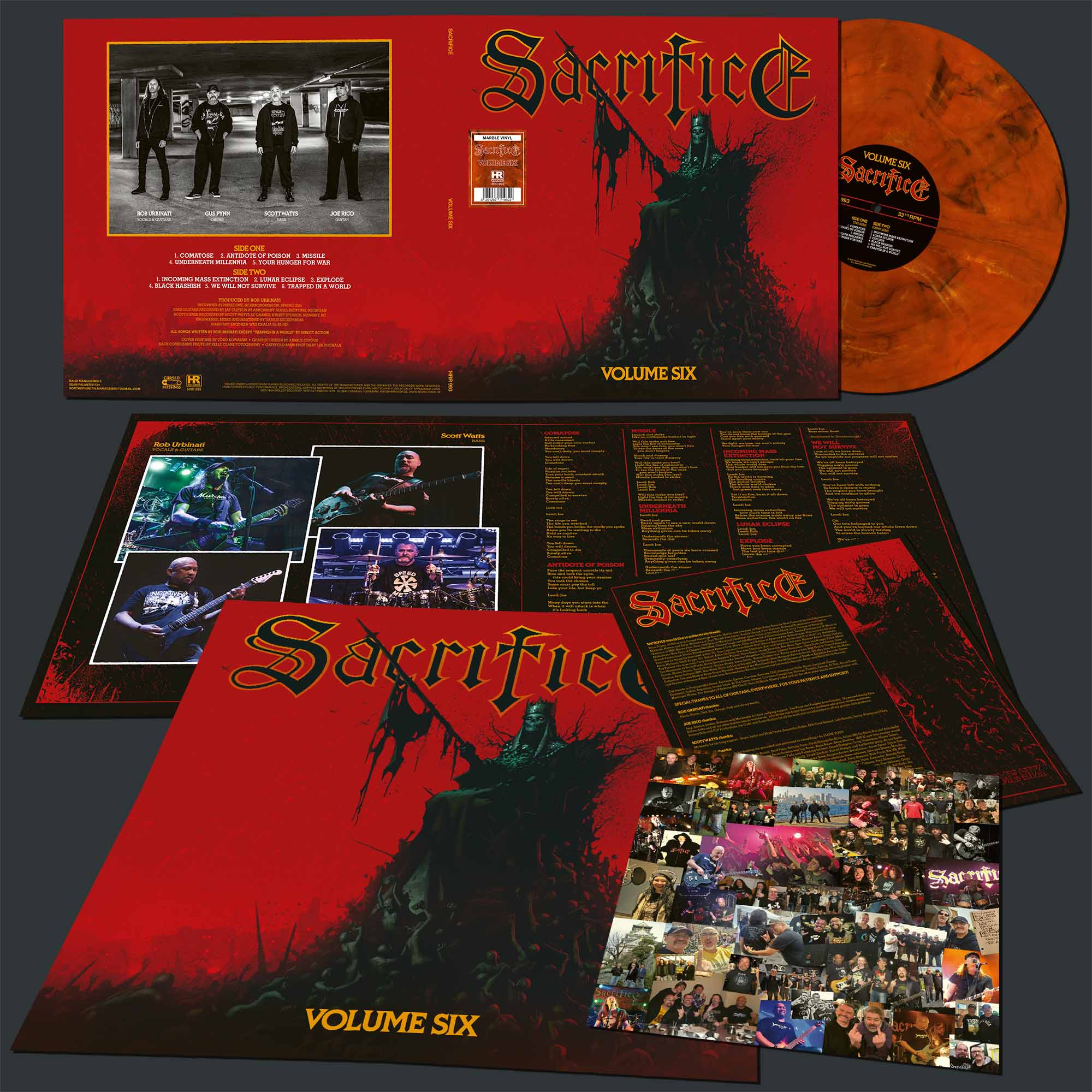 SACRIFICE - Volume Six  LP